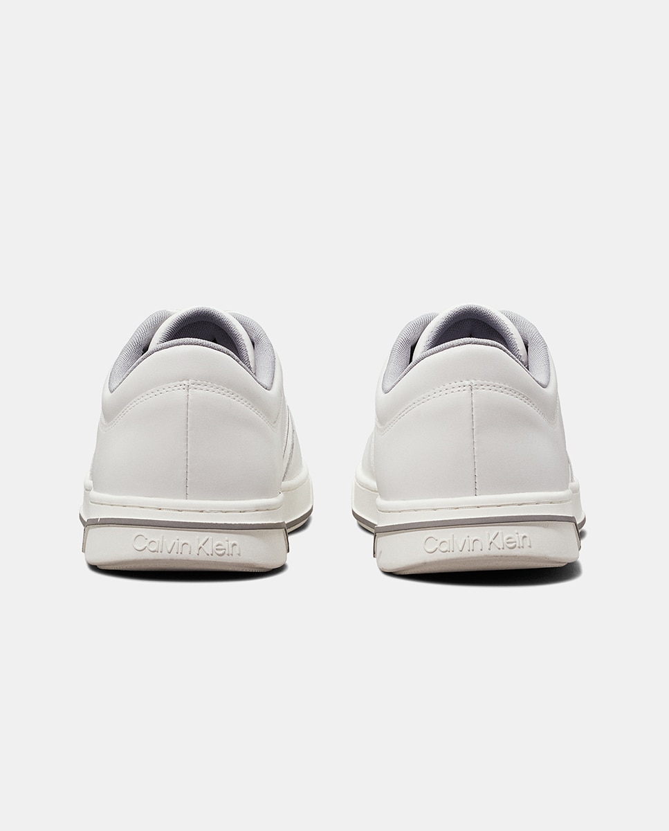 Zapatilla de piel Calvin Klein - Blanco Blanco-2