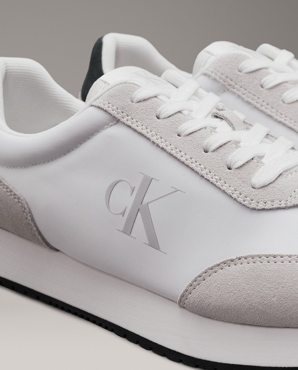 Zapatillas runner Clavin Klein Jeans - Calvin Klein - Blanco Blanco-6