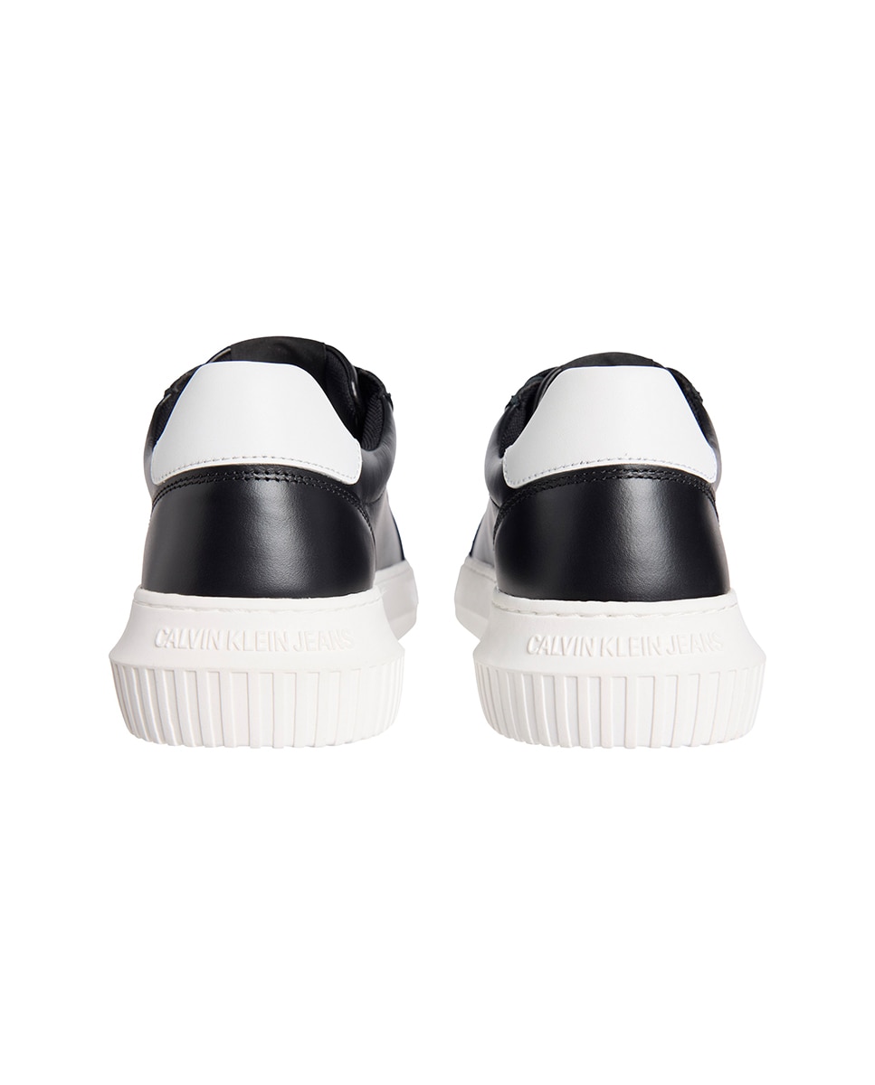 Zapatillas casuales de piel Calvin Klein - Negro Negro-4