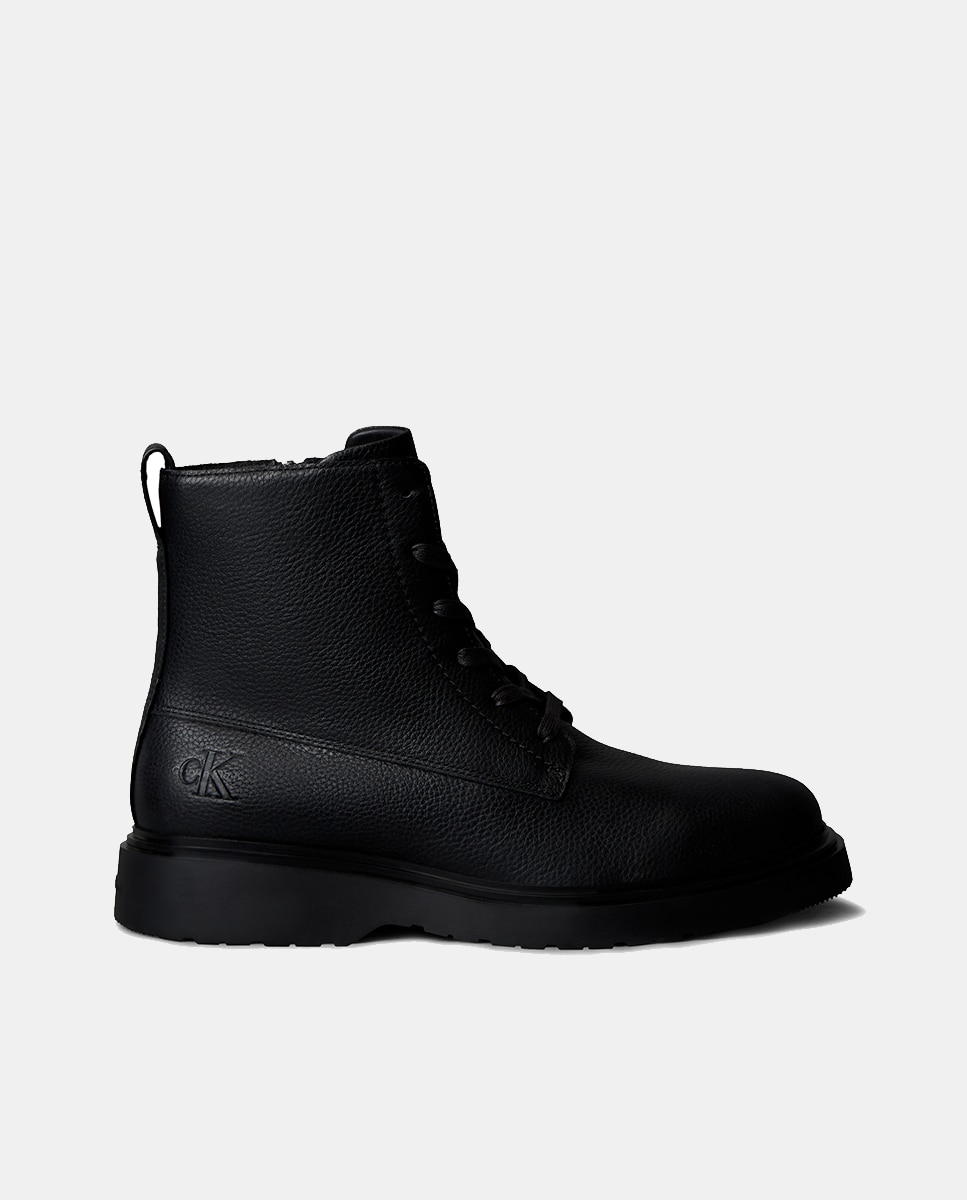 Bota Calvin Klein de piel - Negro Negro-1