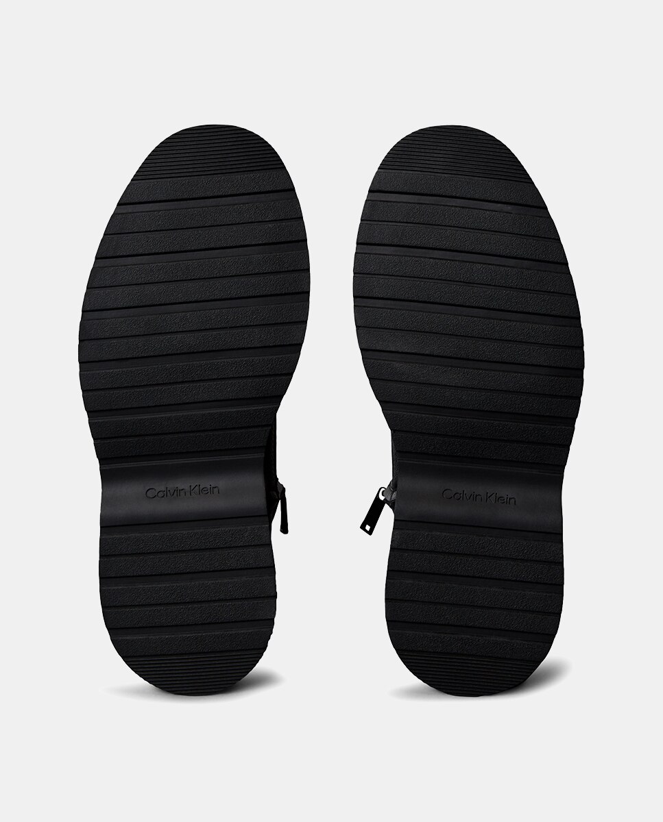 Bota Calvin Klein de piel - Negro Negro-6