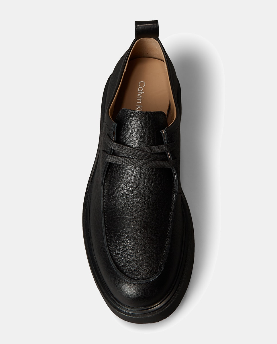 Mocassins Clássicos em Pele Preto-4