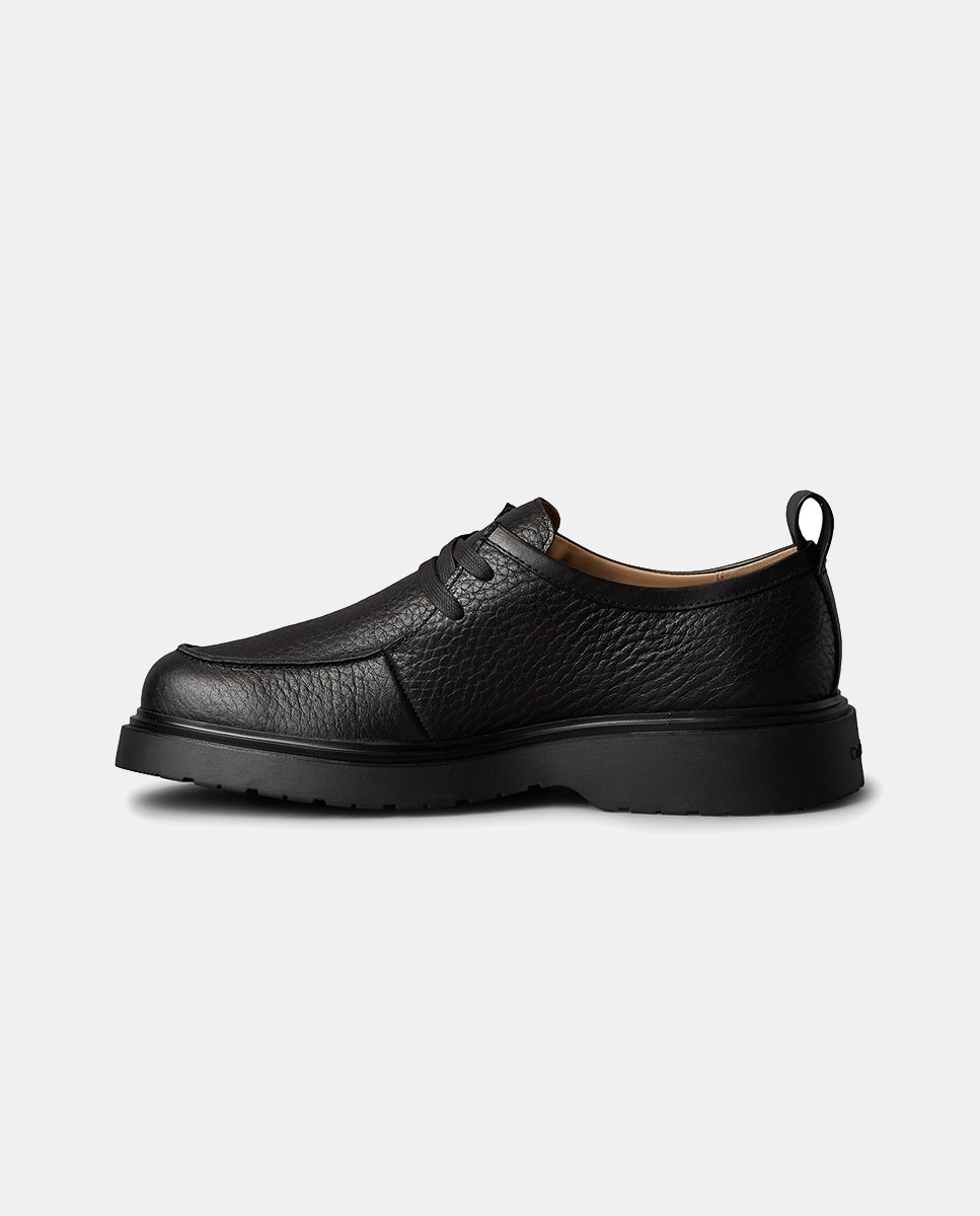 Mocassins Clássicos em Pele Preto-5