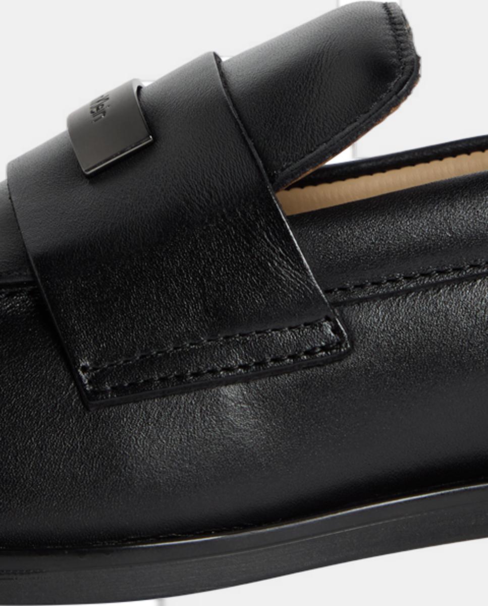 Mocassins em Pele Preto-6