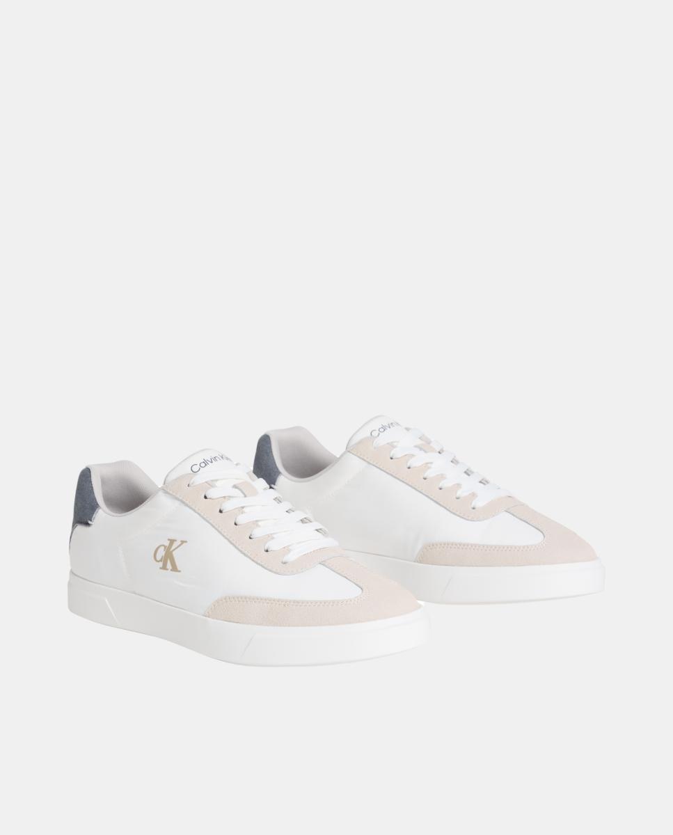 Sapatilhas de Nylon Branco Osso-3