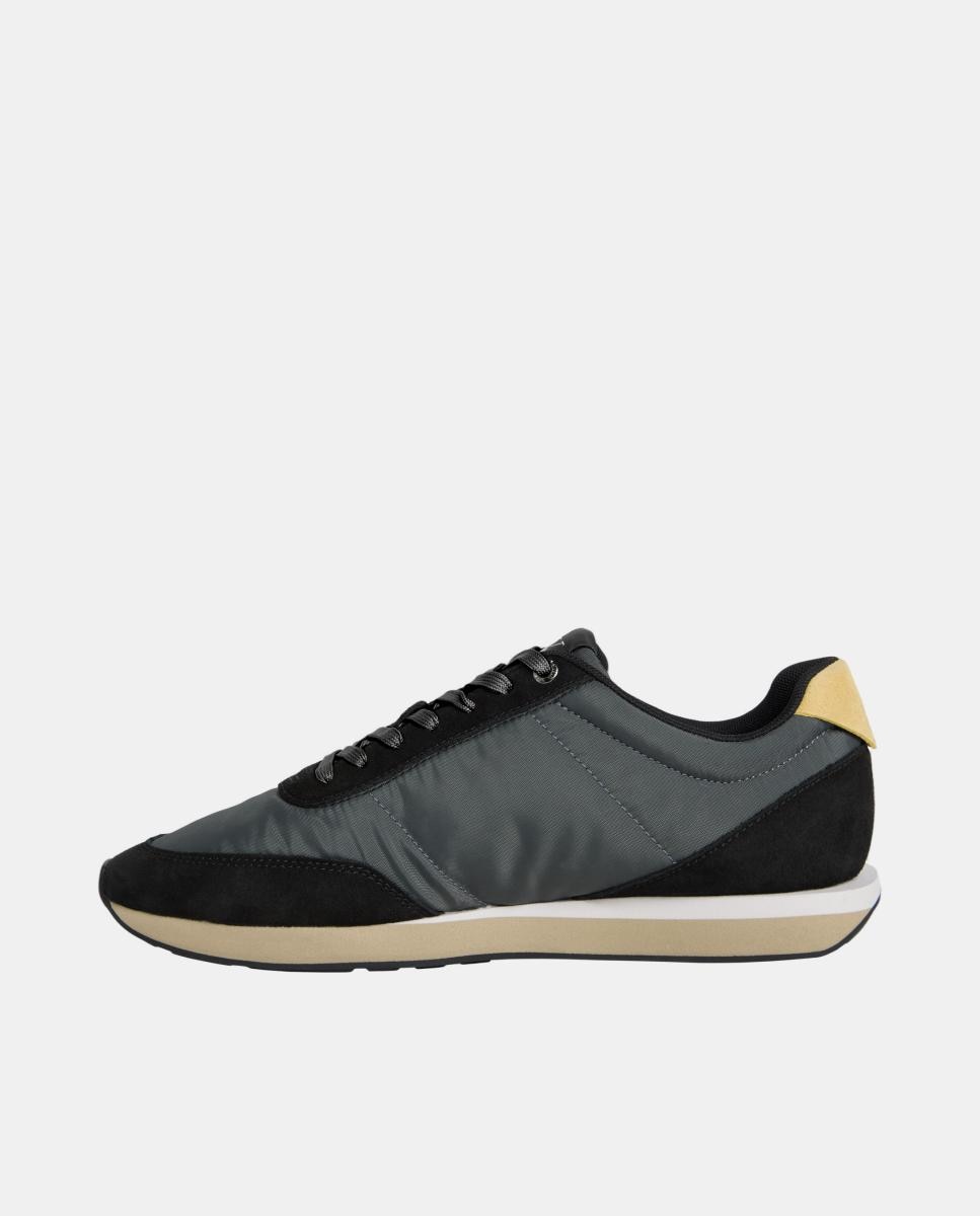 Sapatilhas Runner de Nylon Preto-2