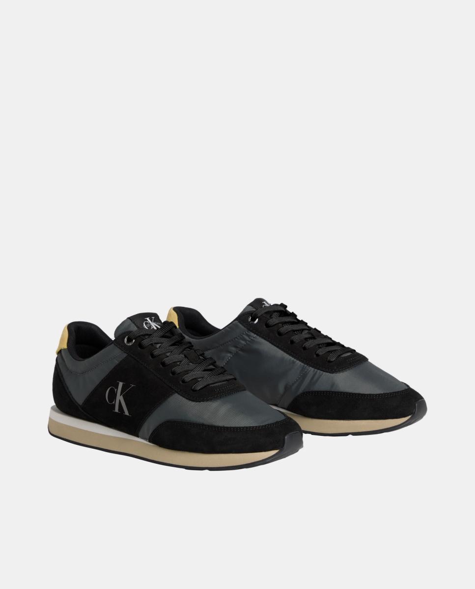 Sapatilhas Runner de Nylon Preto-3