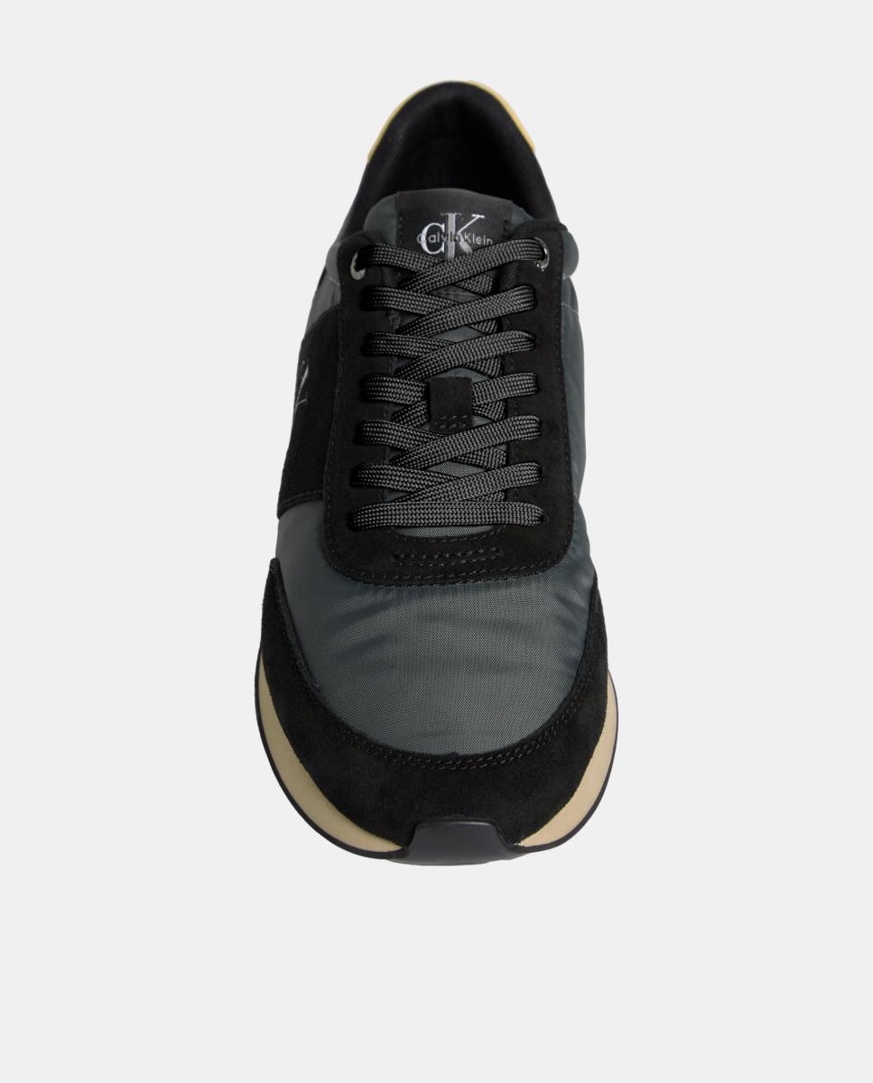 Sapatilhas Runner de Nylon Preto-4