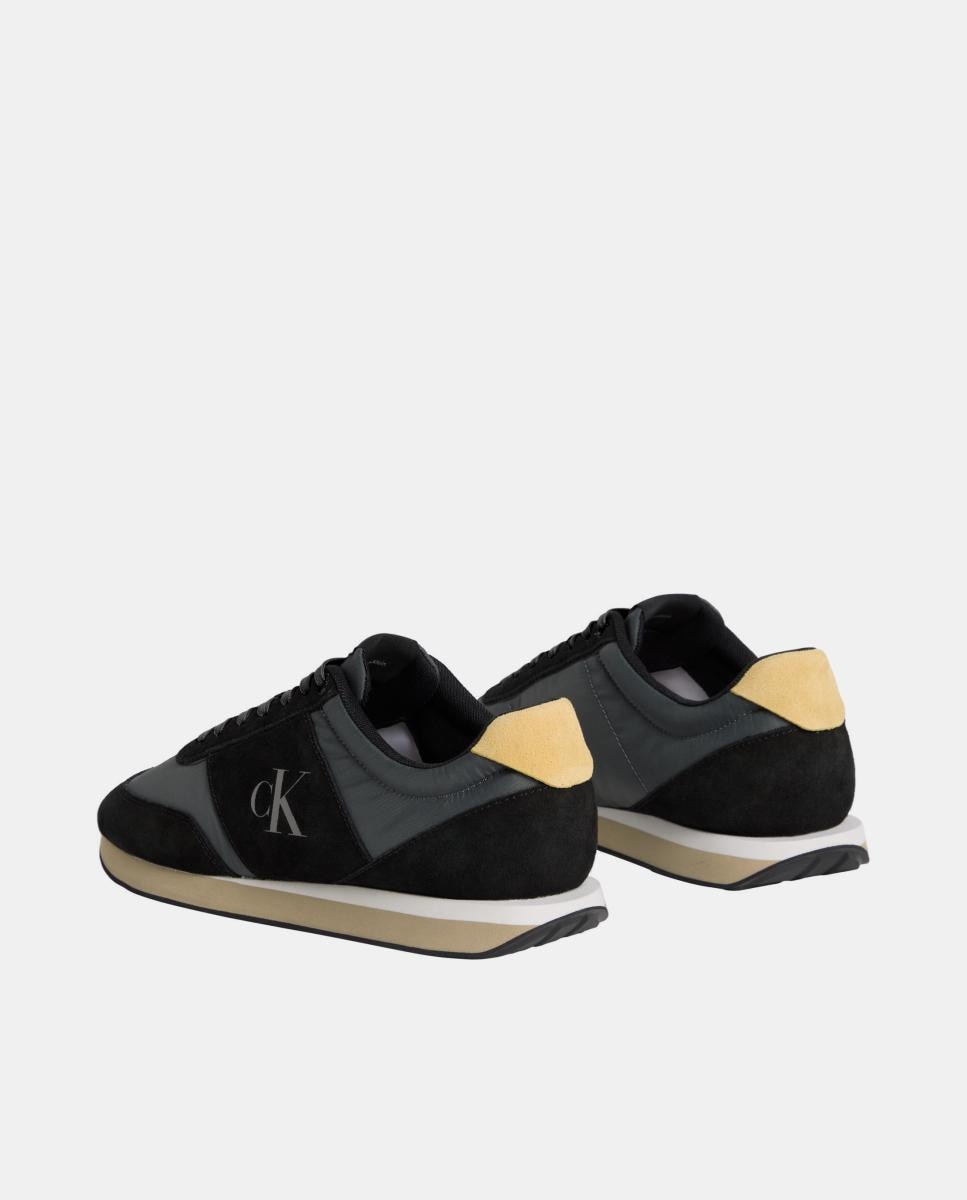 Sapatilhas Runner de Nylon Preto-5