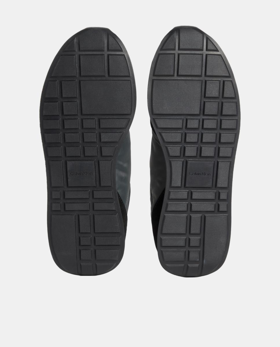 Sapatilhas Runner de Nylon Preto-7
