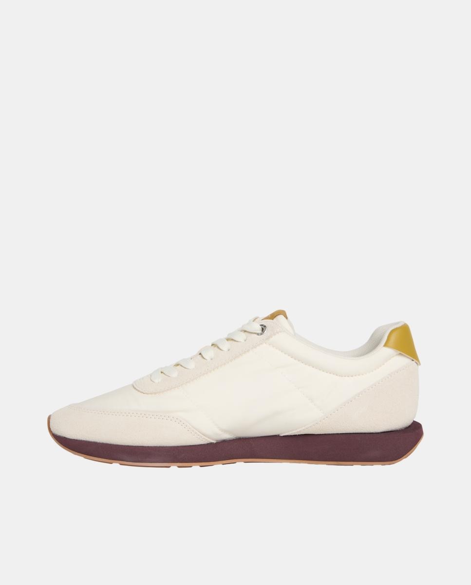 Sapatilhas Runner de Nylon Creme-2