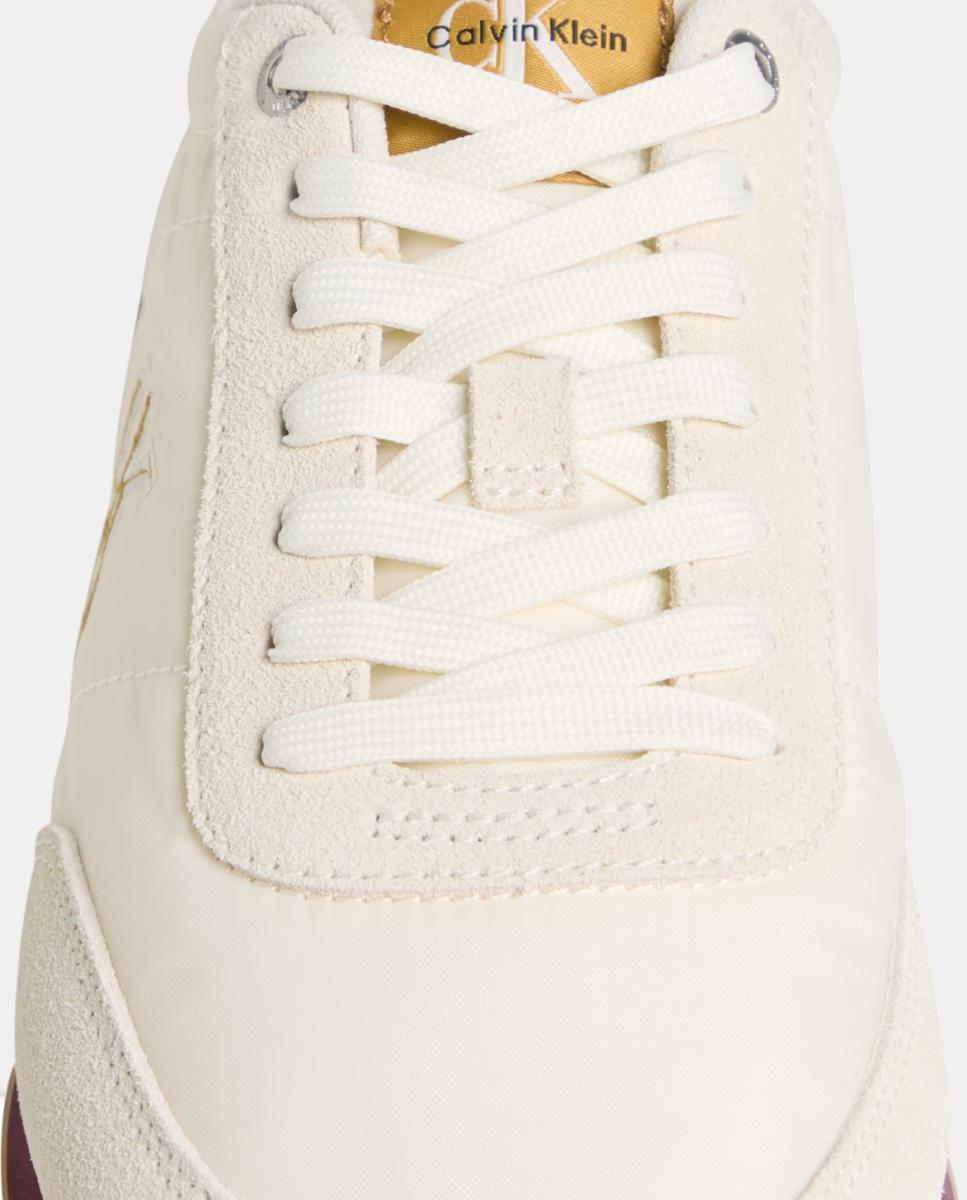 Sapatilhas Runner de Nylon Creme-4
