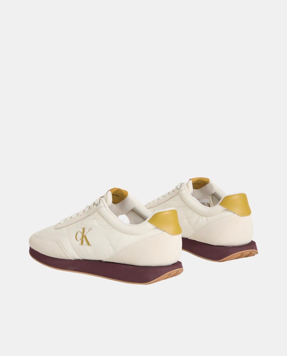Sapatilhas Runner de Nylon Creme-5