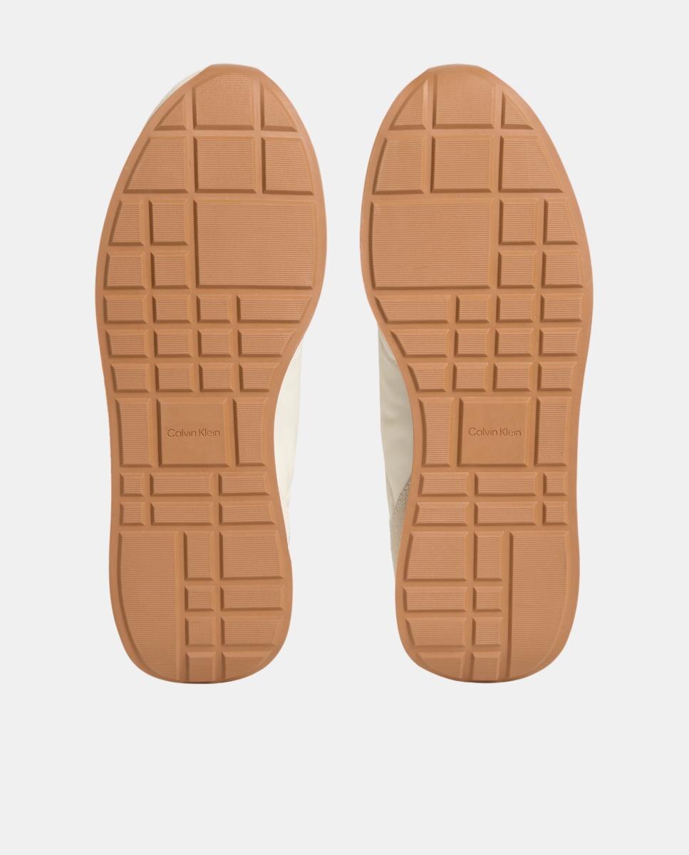 Sapatilhas Runner de Nylon Creme-7