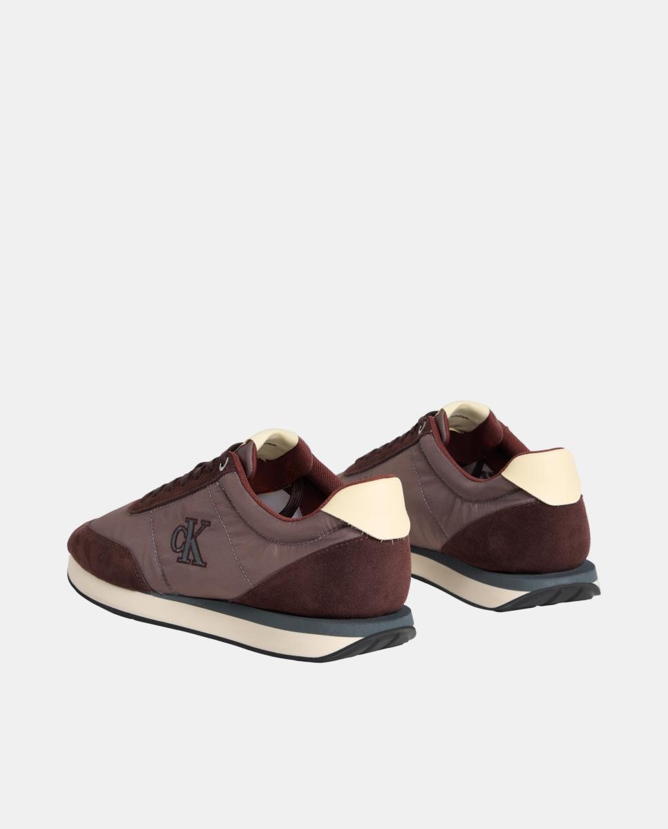 Sapatilhas Runner de Nylon Vermelho/Grená-5