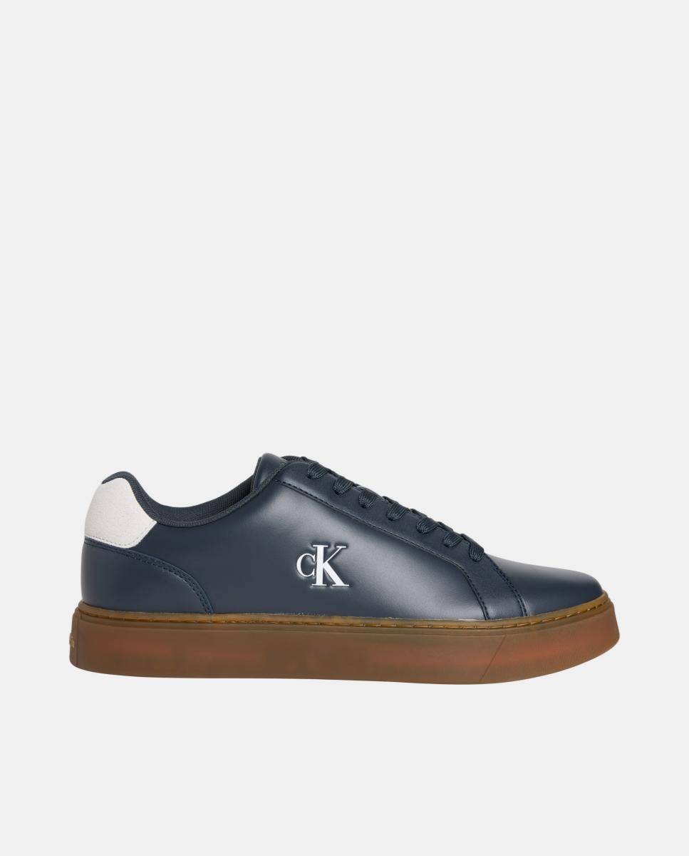 Calvin Klein - Zapatilla casco clásica Calvin Klein de piel.