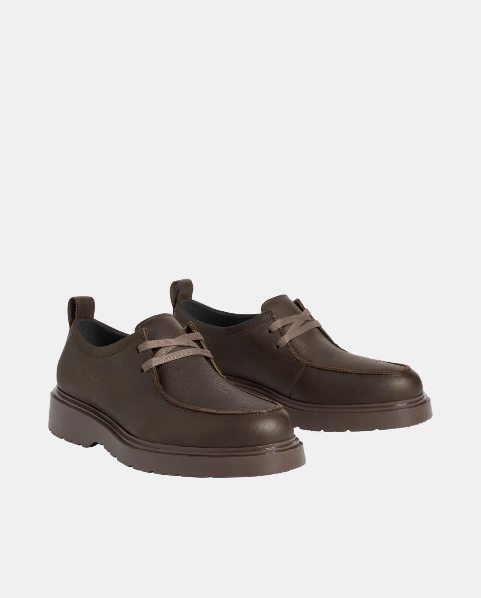 Zapato Derby Calvin Klein de piel - Marrón oscuro Marrón oscuro-2