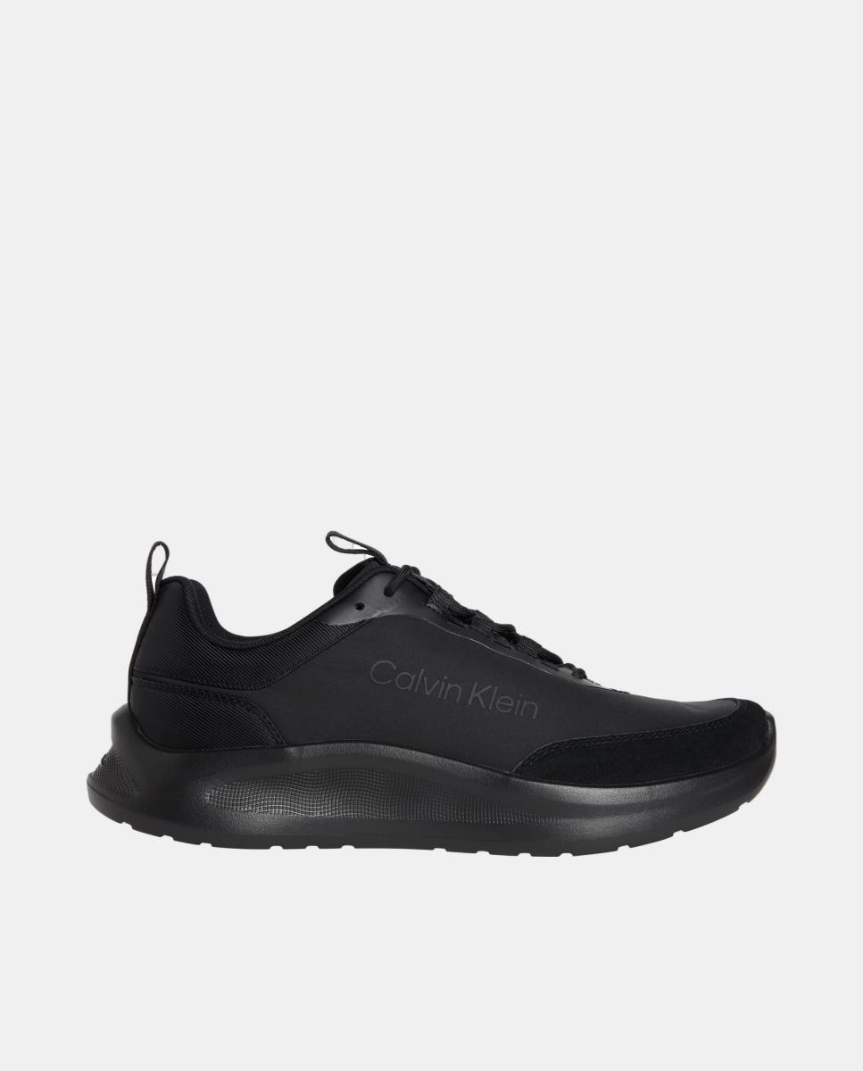 Imagen 0 de Zapatilla runner Calvin Klein de nylon Negro