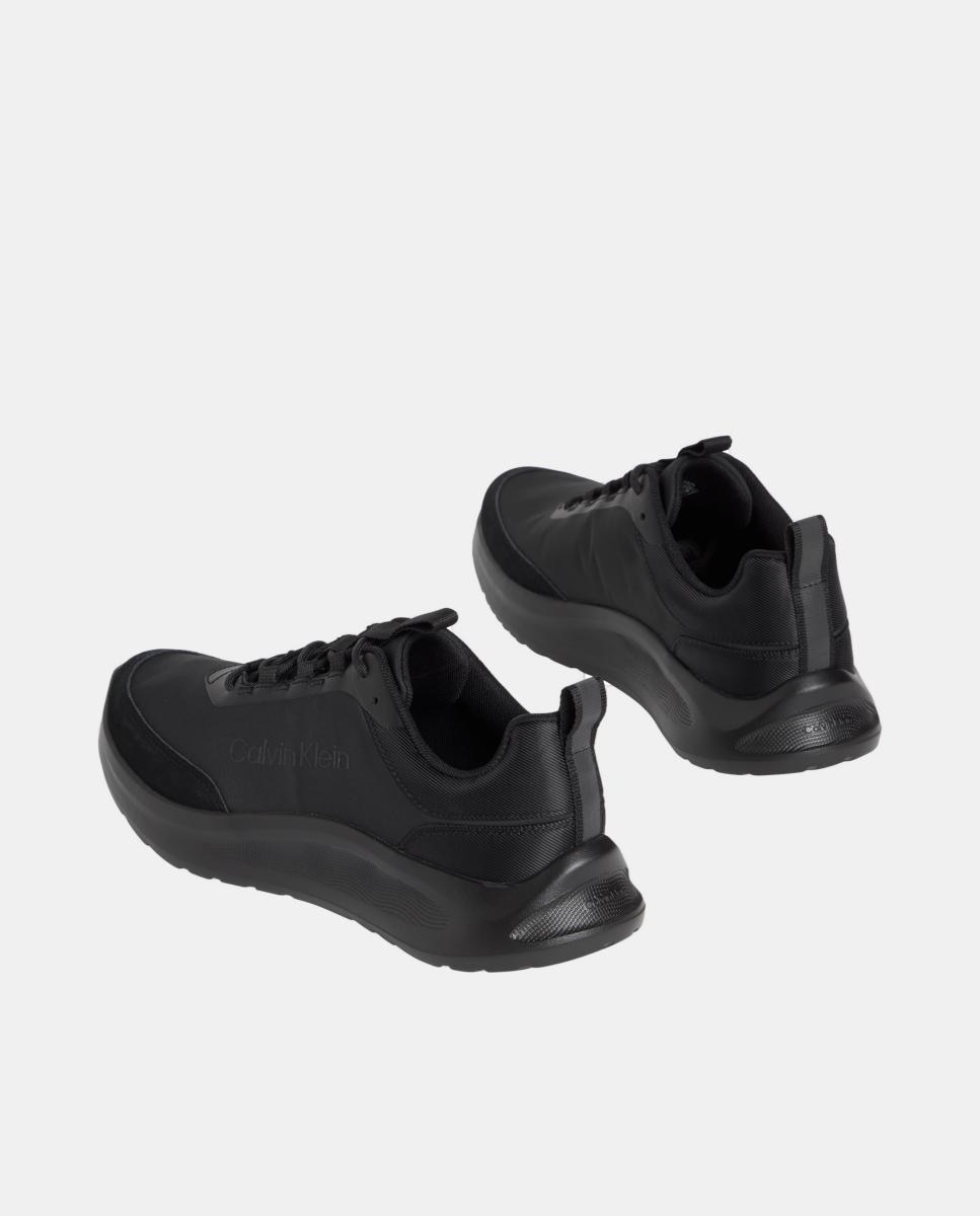 Zapatilla runner Calvin Klein de nylon - Negro Negro-2