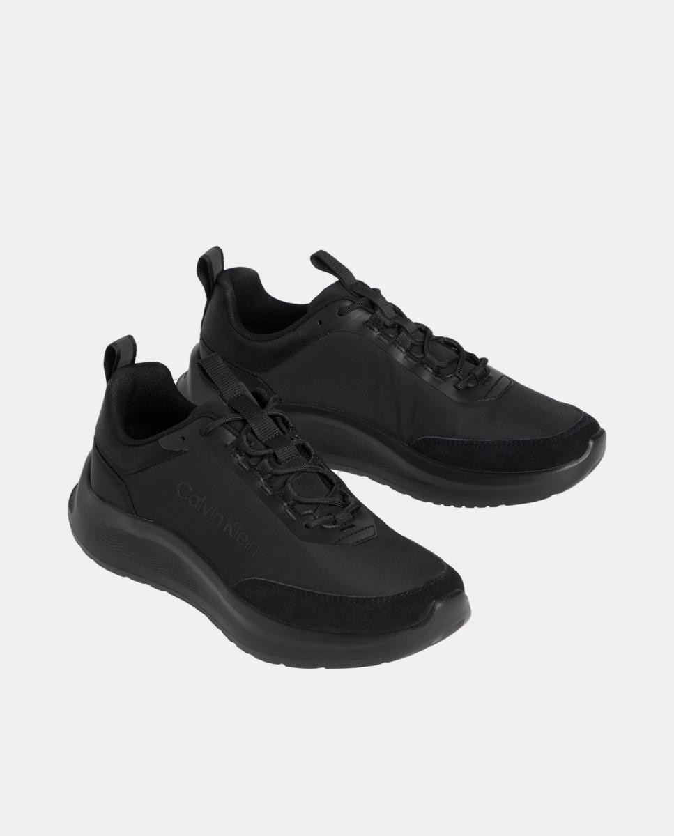Zapatilla runner Calvin Klein de nylon - Negro Negro-3