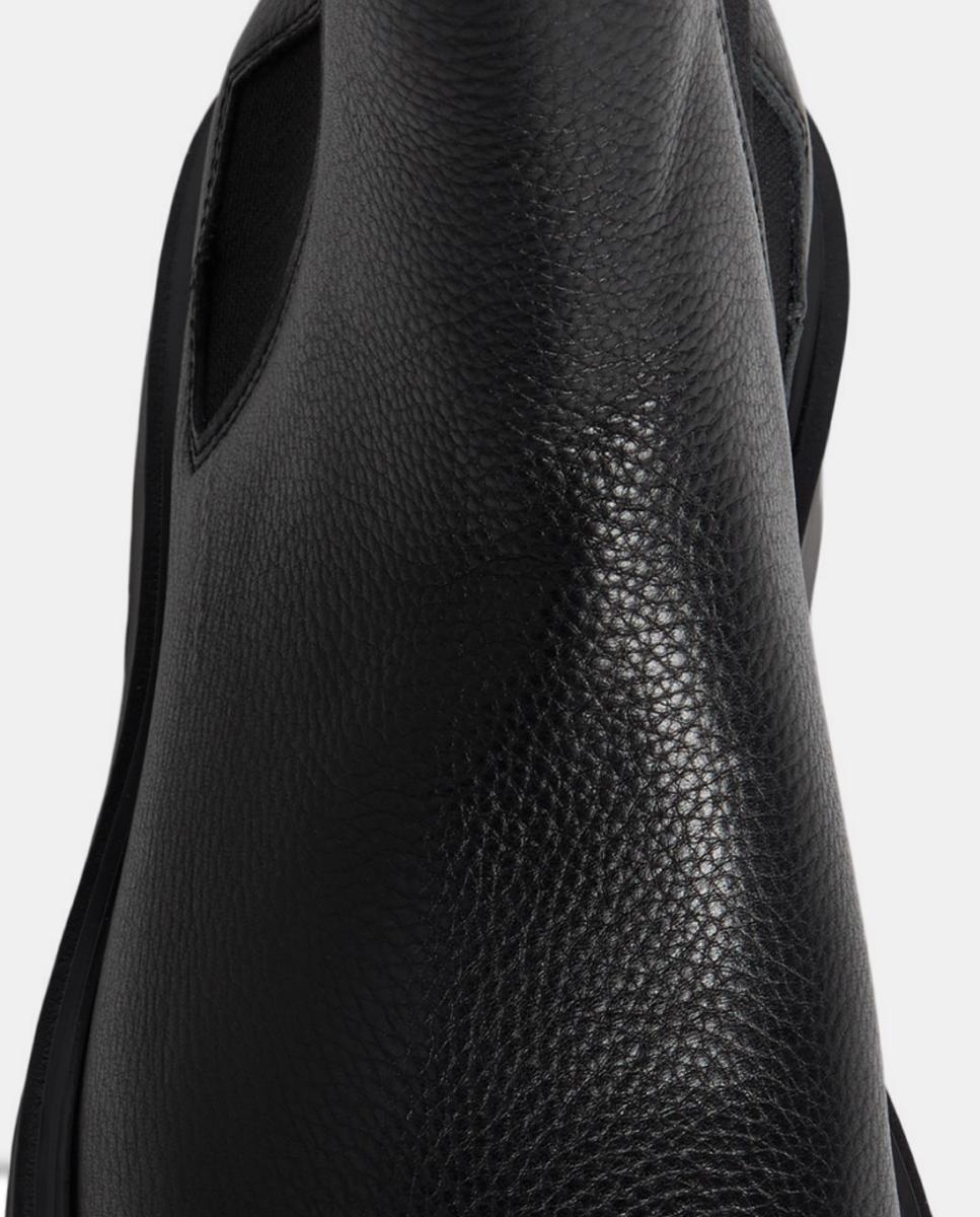 Imagen 4 de Bota Calvin Klein de piel - Negro Negro