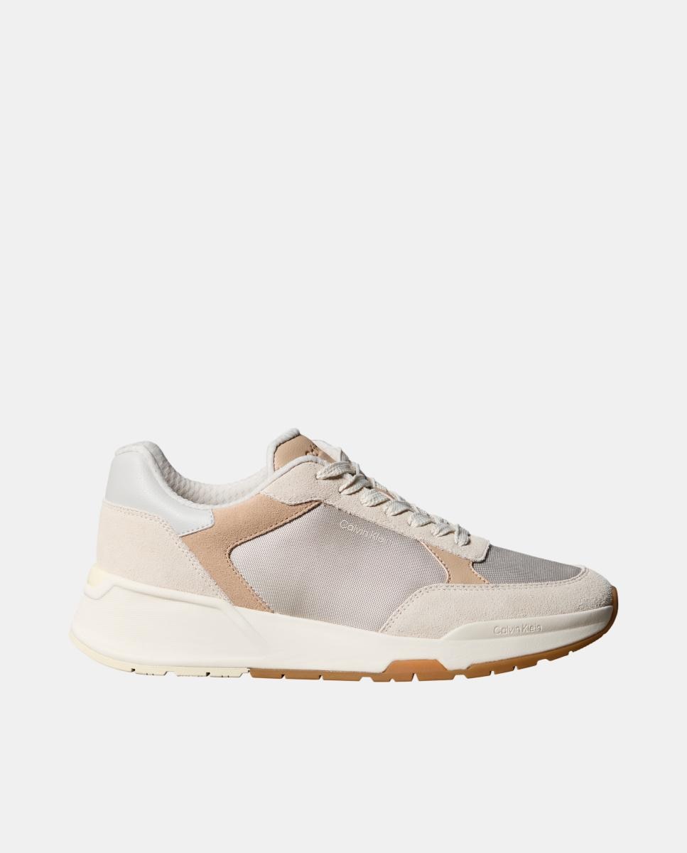 Imagen 1 de Zapatilla runner Calvin Klein Beige