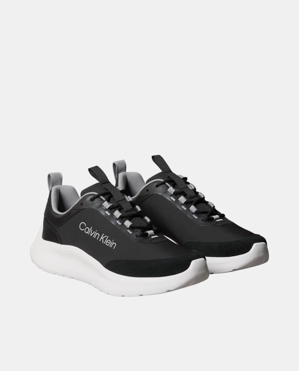 Imagen 2 de Zapatilla deportiva Calvin Klein con piso de goma eva - Negro Negro