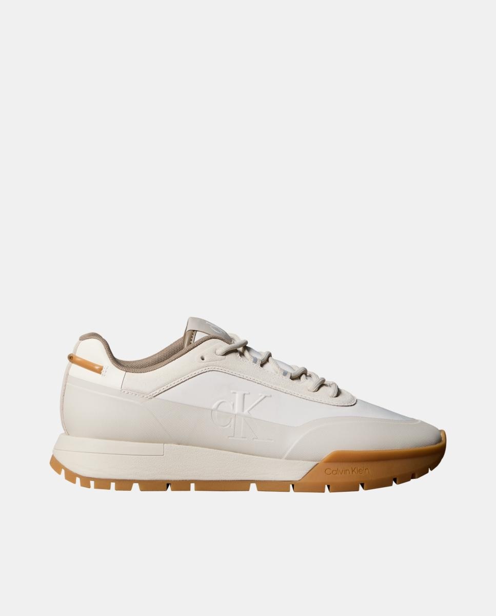 Imagen 1 de Zapatilla runner Calvin Klein Beige