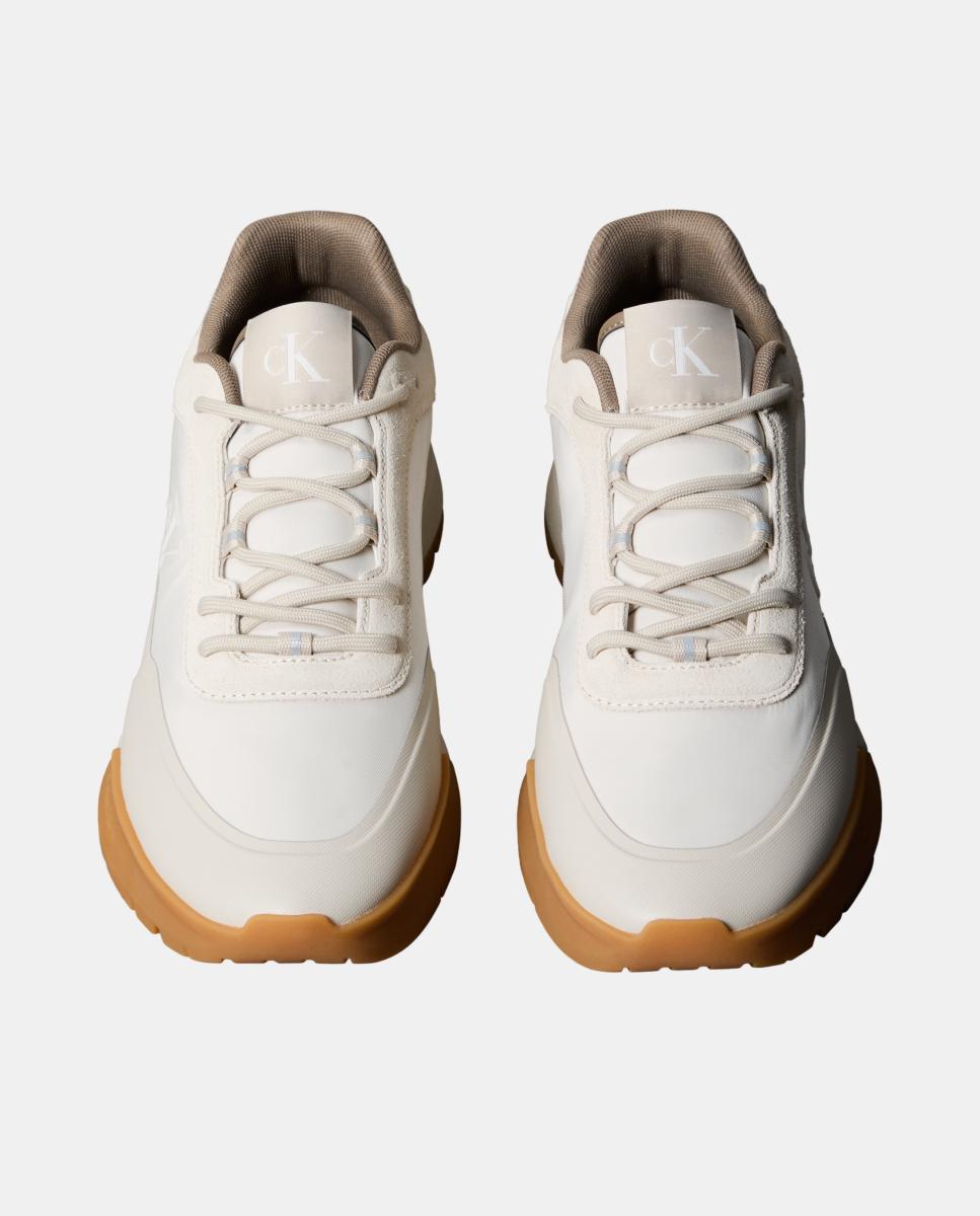 Imagen 4 de Zapatilla runner Calvin Klein - Beige Beige