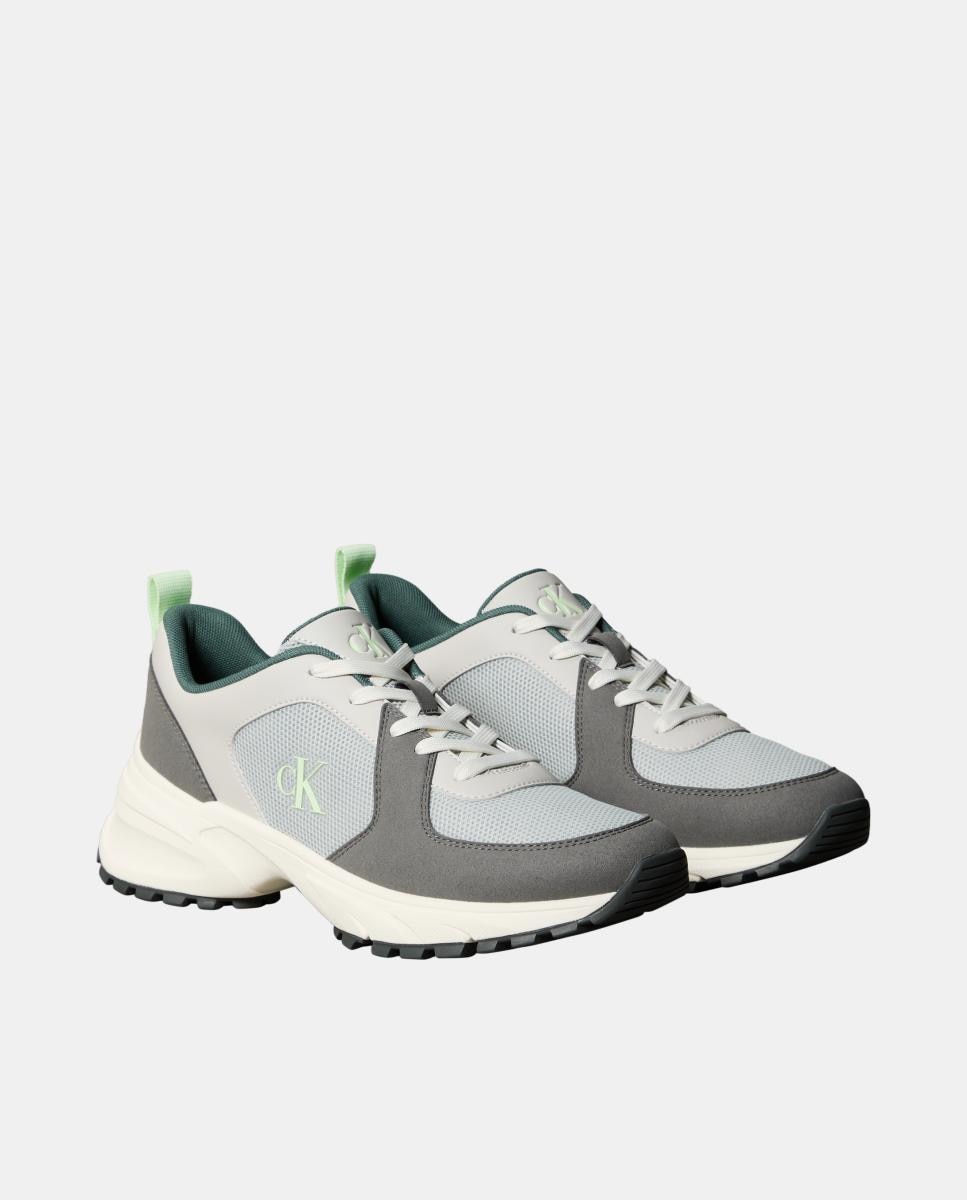 Imagen 2 de Zapatilla runner Calvin Klein - Gris claro Gris claro