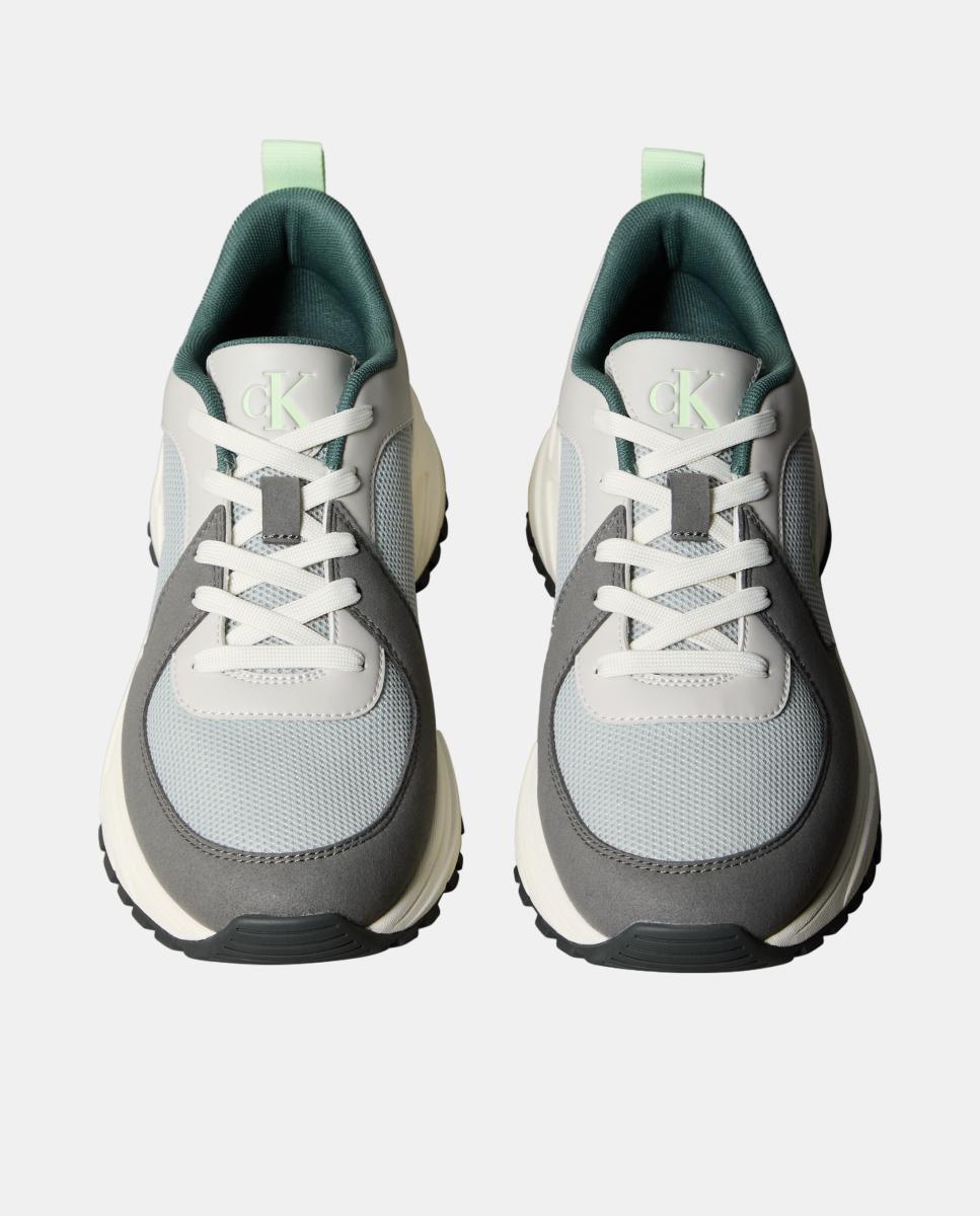 Imagen 4 de Zapatilla runner Calvin Klein - Gris claro Gris claro