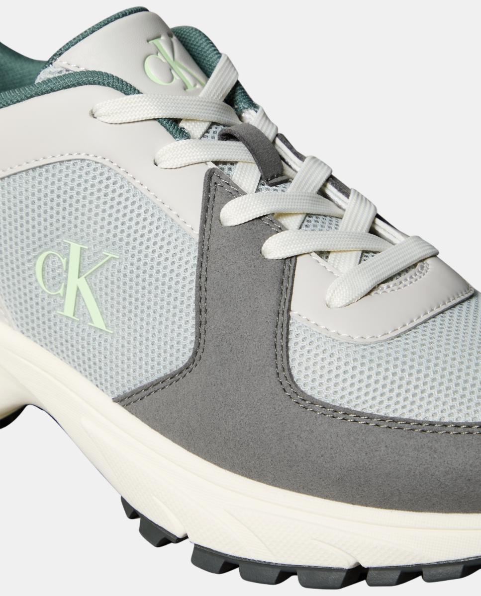 Imagen 8 de Zapatilla runner Calvin Klein - Gris claro Gris claro