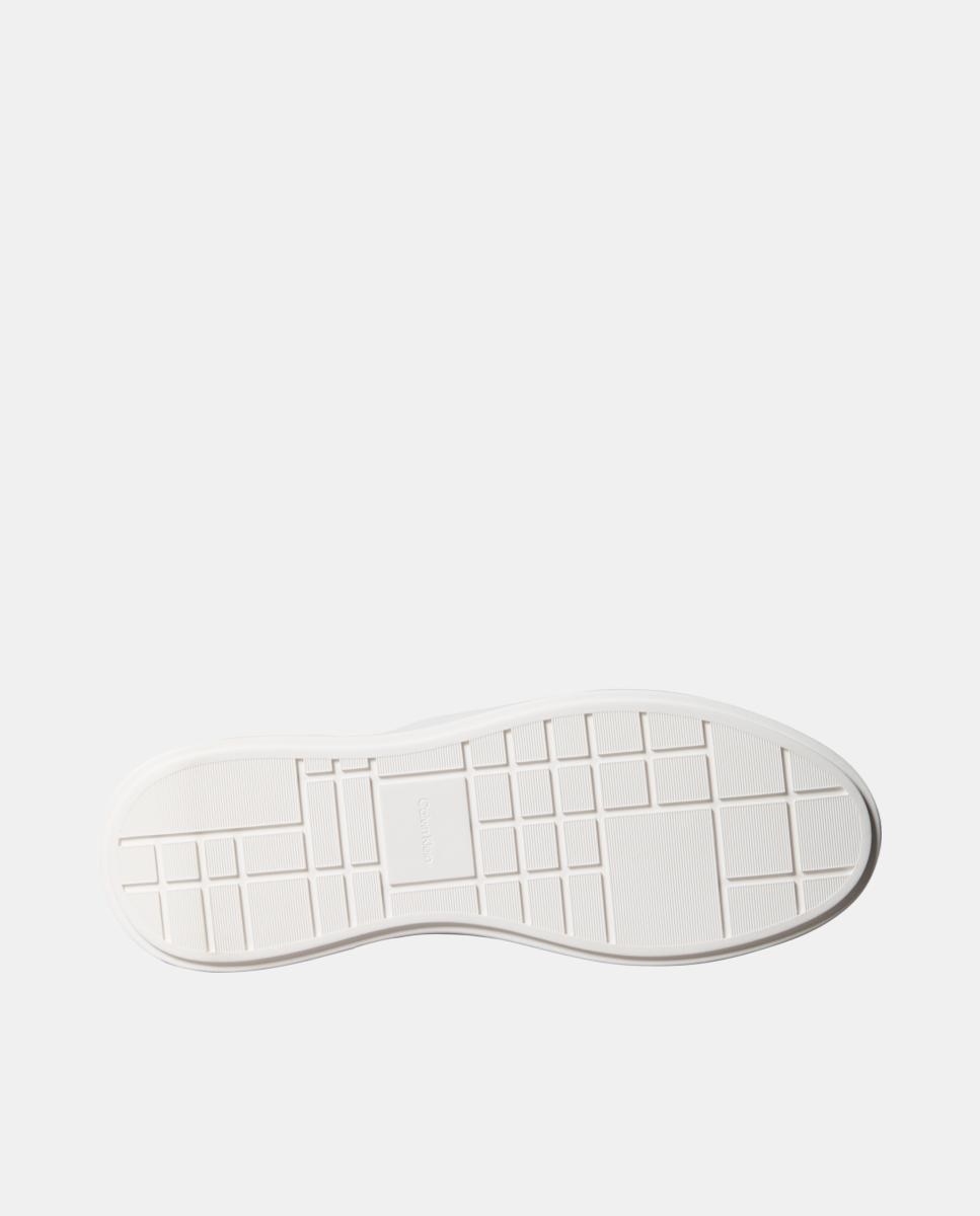 Imagen 5 de Zapatilla casco Calvin Klein de piel - Blanco Blanco