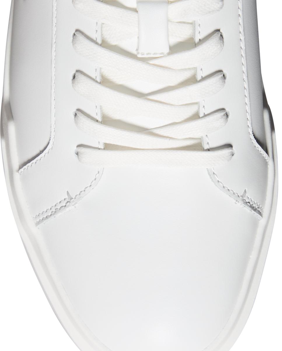 Imagen 7 de Zapatilla casco Calvin Klein de piel - Blanco Blanco