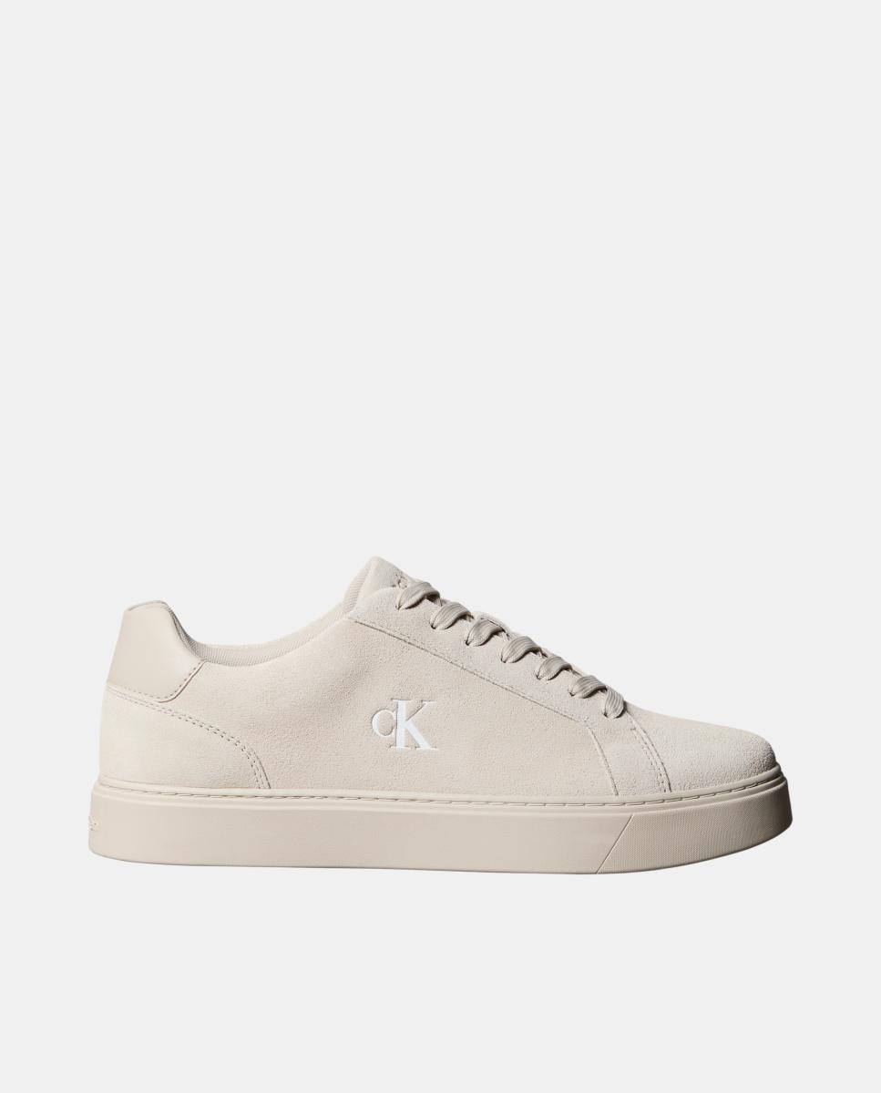 Imagen 1 de Zapatilla casco Calvin Klein de ante Beige