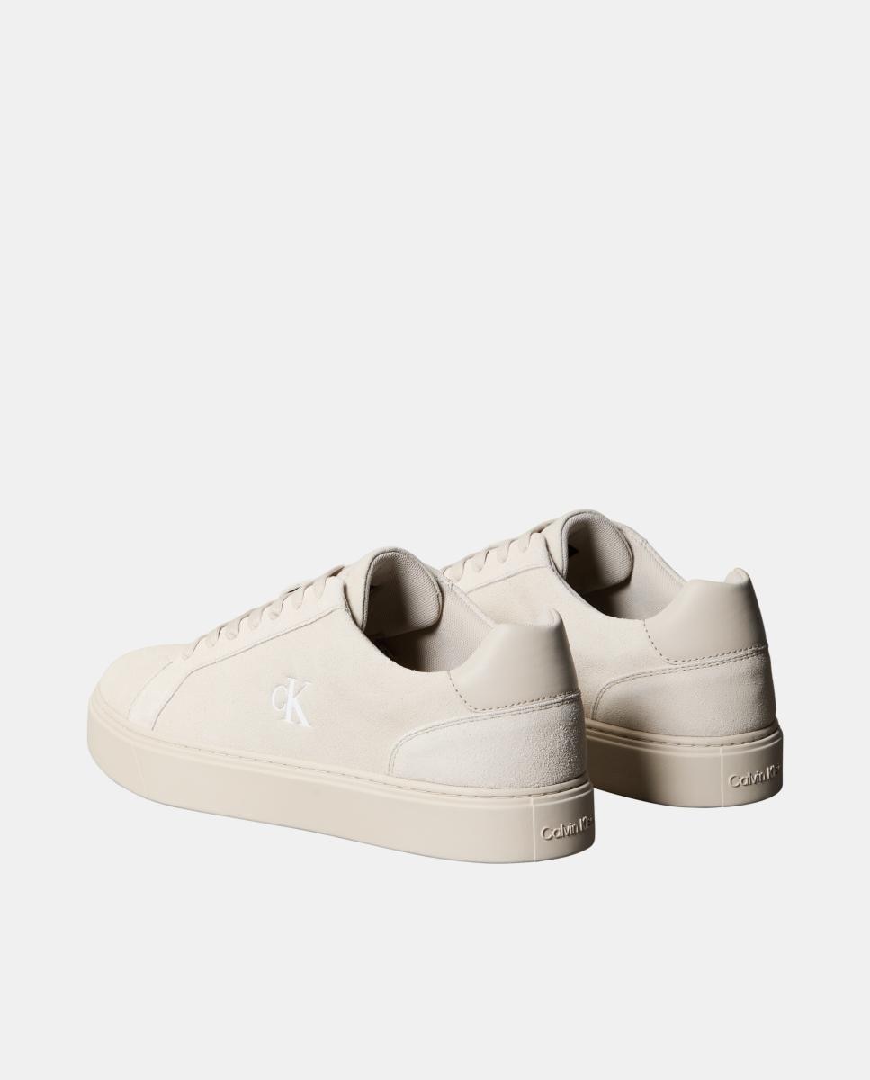 Imagen 3 de Zapatilla casco Calvin Klein de ante - Beige Beige