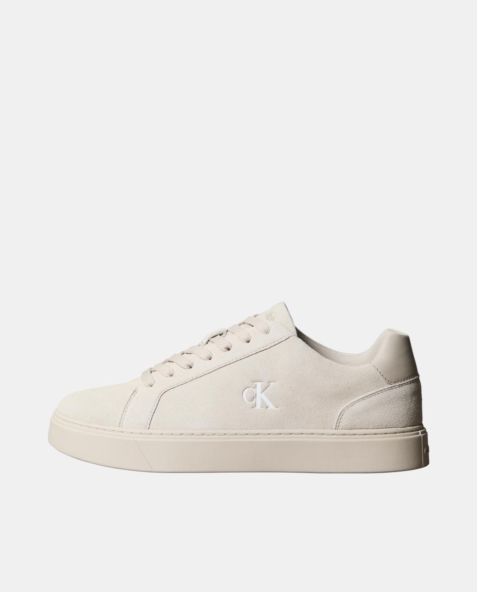 Imagen 6 de Zapatilla casco Calvin Klein de ante - Beige Beige