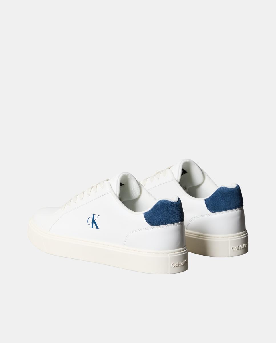 Imagen 3 de Zapatilla casco Calvin Klein de piel - Blanco Blanco
