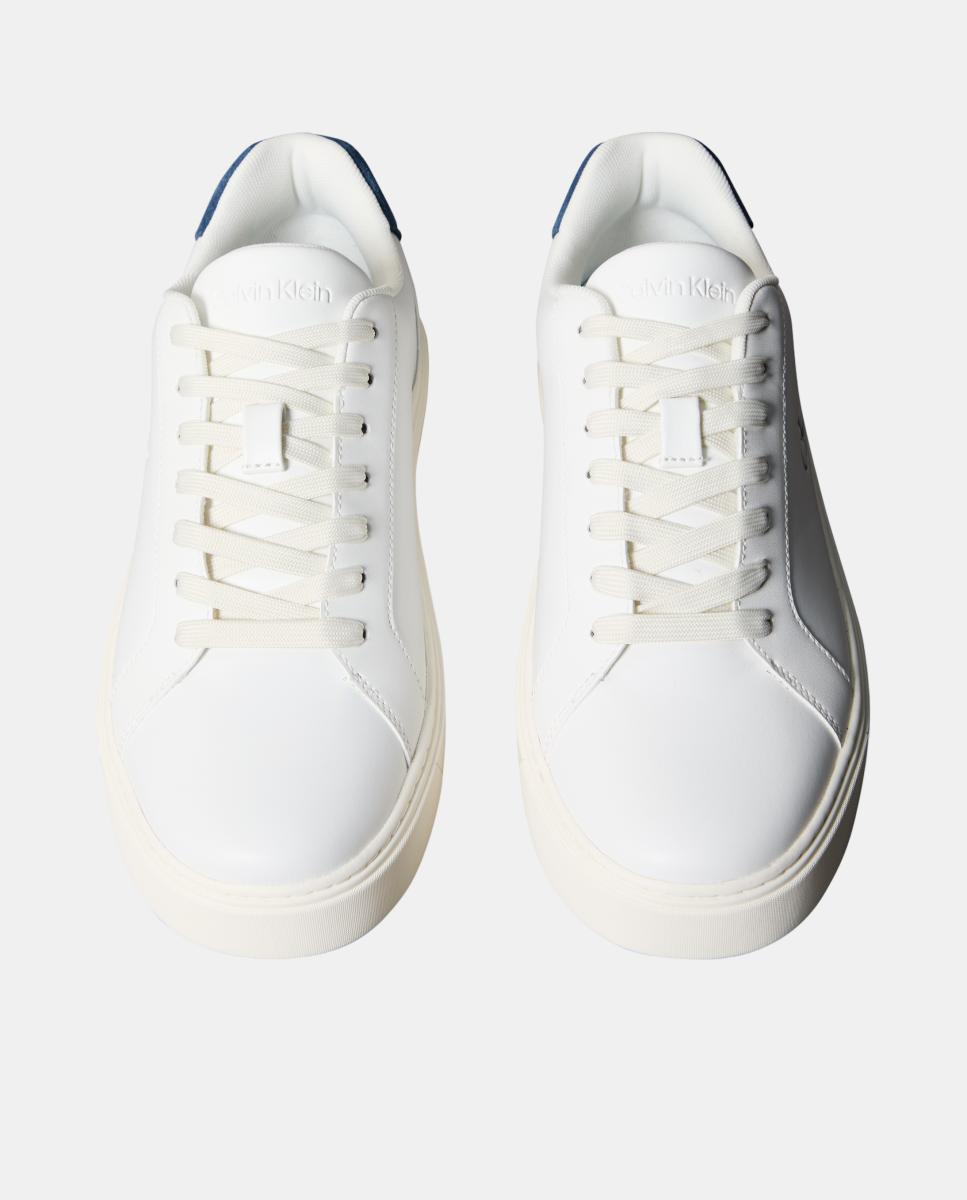 Imagen 4 de Zapatilla casco Calvin Klein de piel - Blanco Blanco