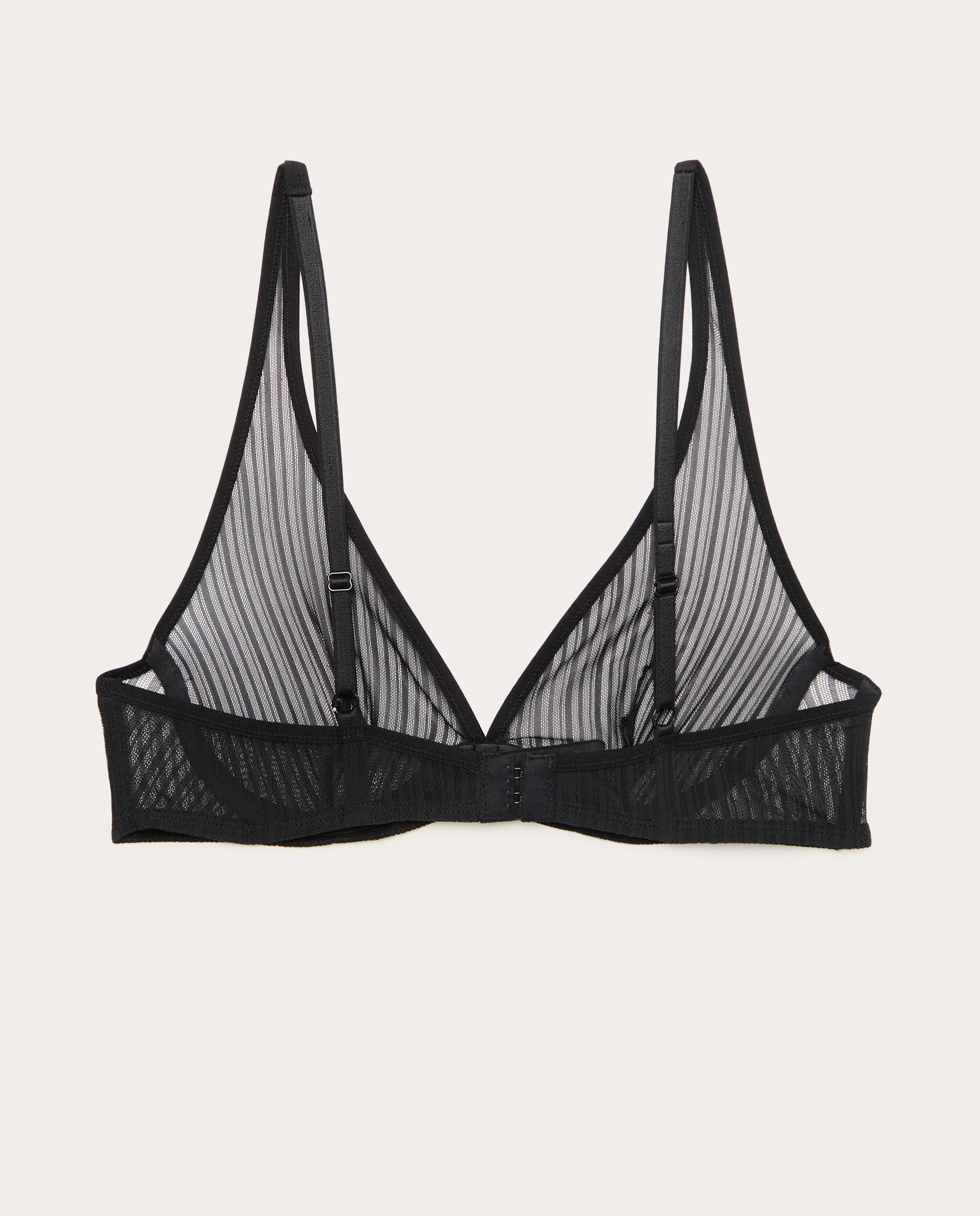Imagen 2 de Sujetador triangular con aro - Negro Negro