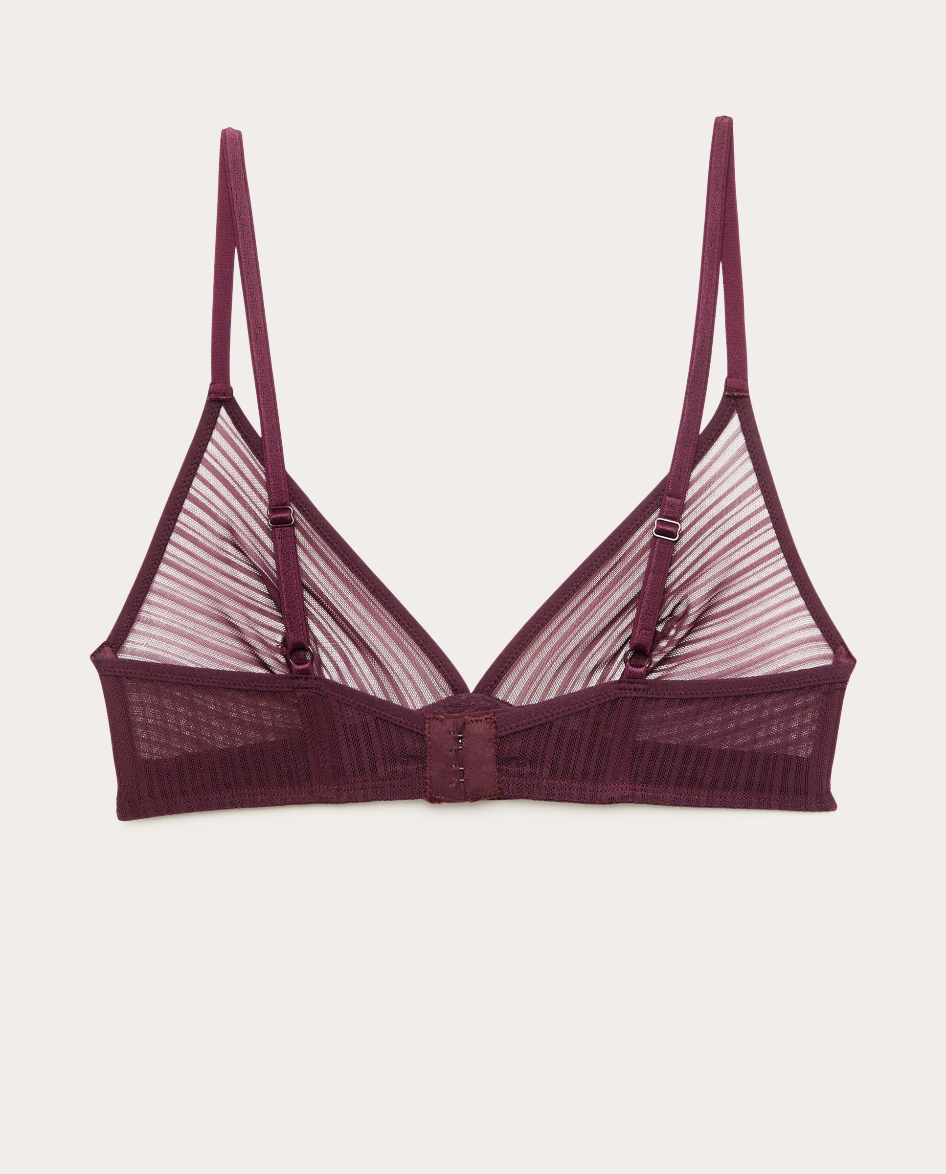 Imagen 2 de Sujetador triangular sin aro - Morado Morado