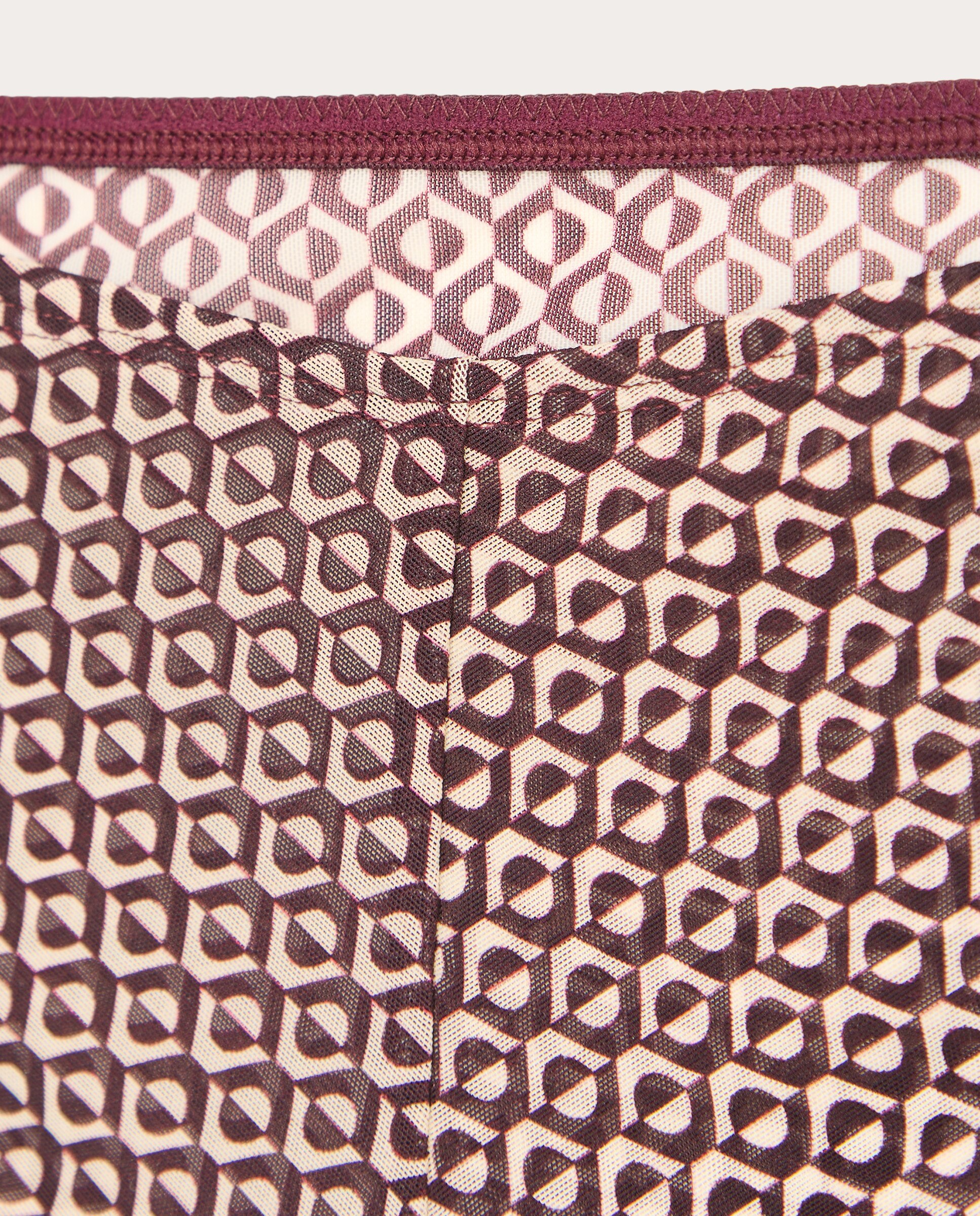 Imagen 3 de Culottes de tul estampado - Morado Morado