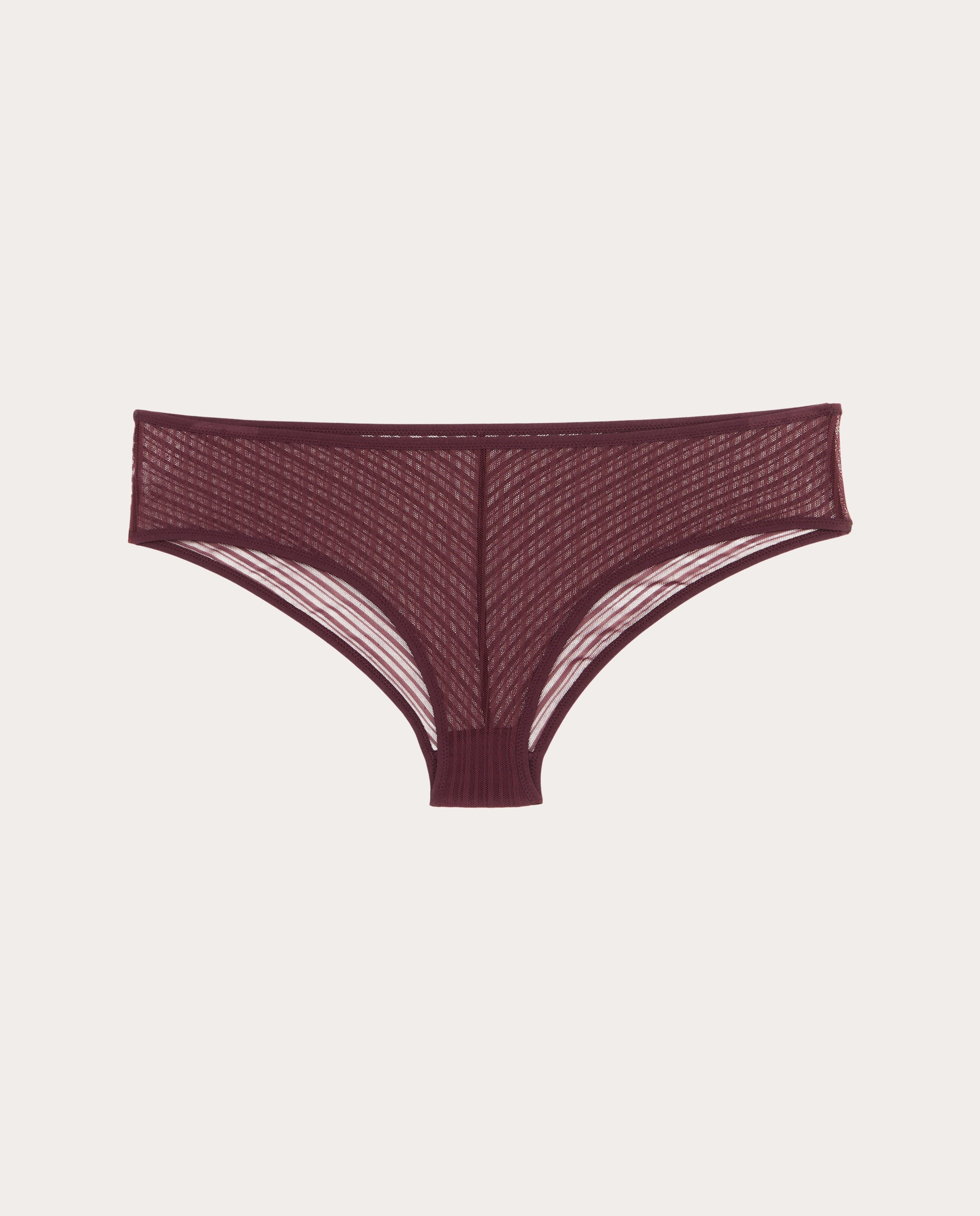 Imagen 0 de Cullottes de tul a rayas Morado