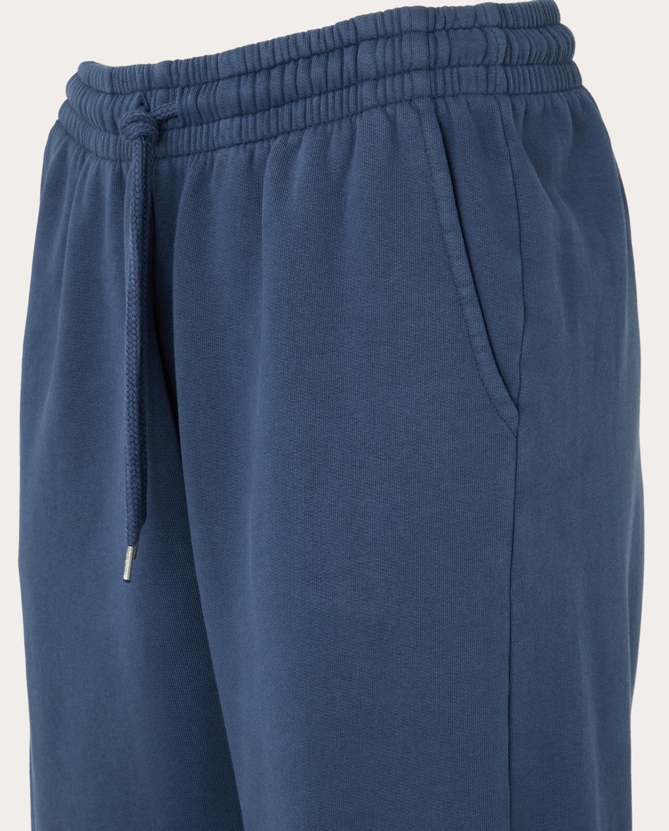 Pantalón jogger de algodón Azul oscuro-3