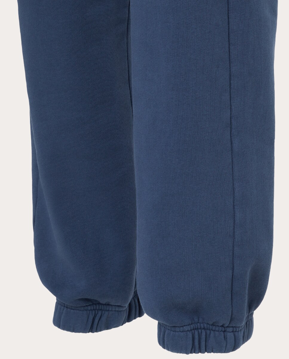 Pantalón jogger de algodón Azul oscuro-4