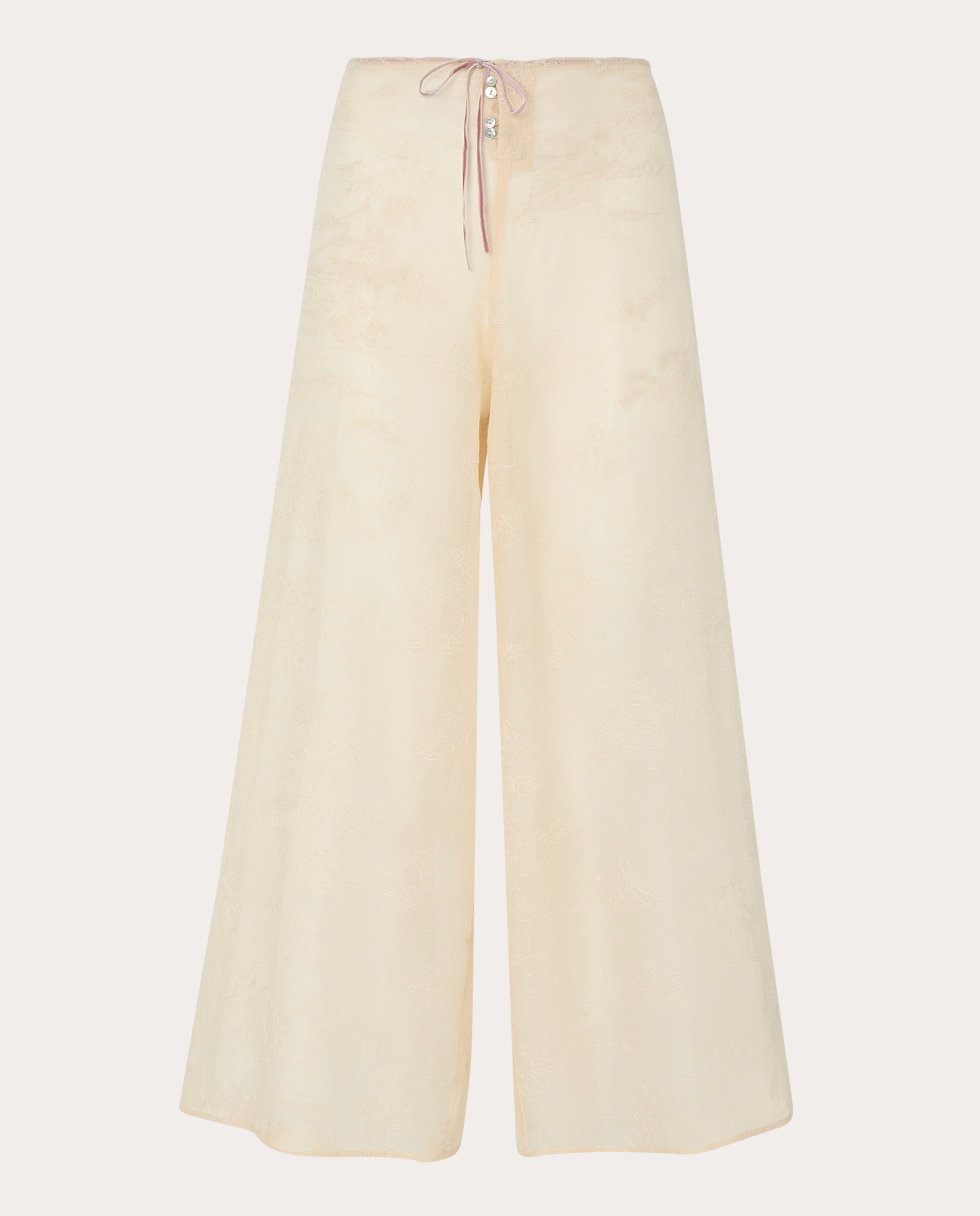 Imagen 0 de Pantalón Charlotte de lino Natural