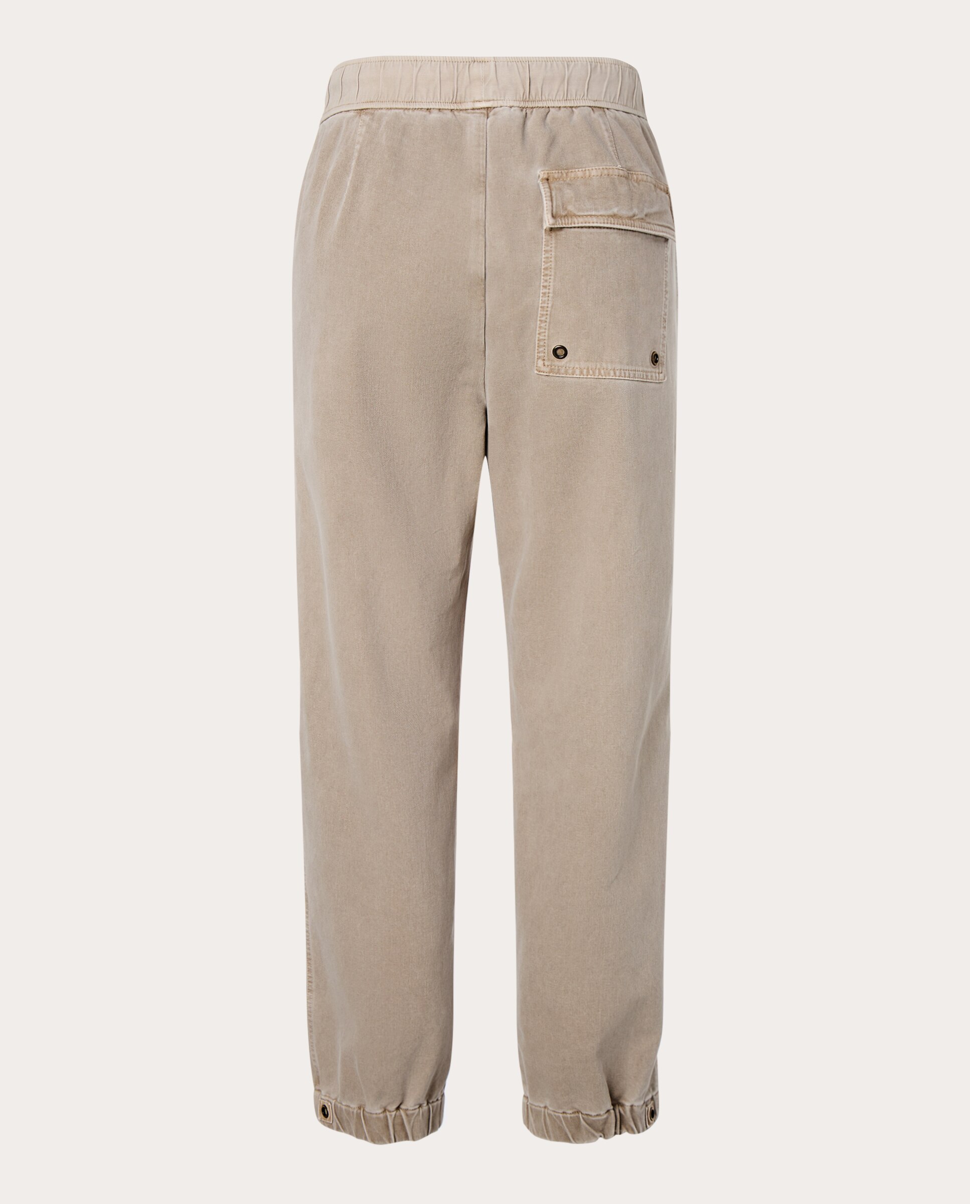 Imagen 2 de Pantalón recto de algodón - Gris claro Gris claro