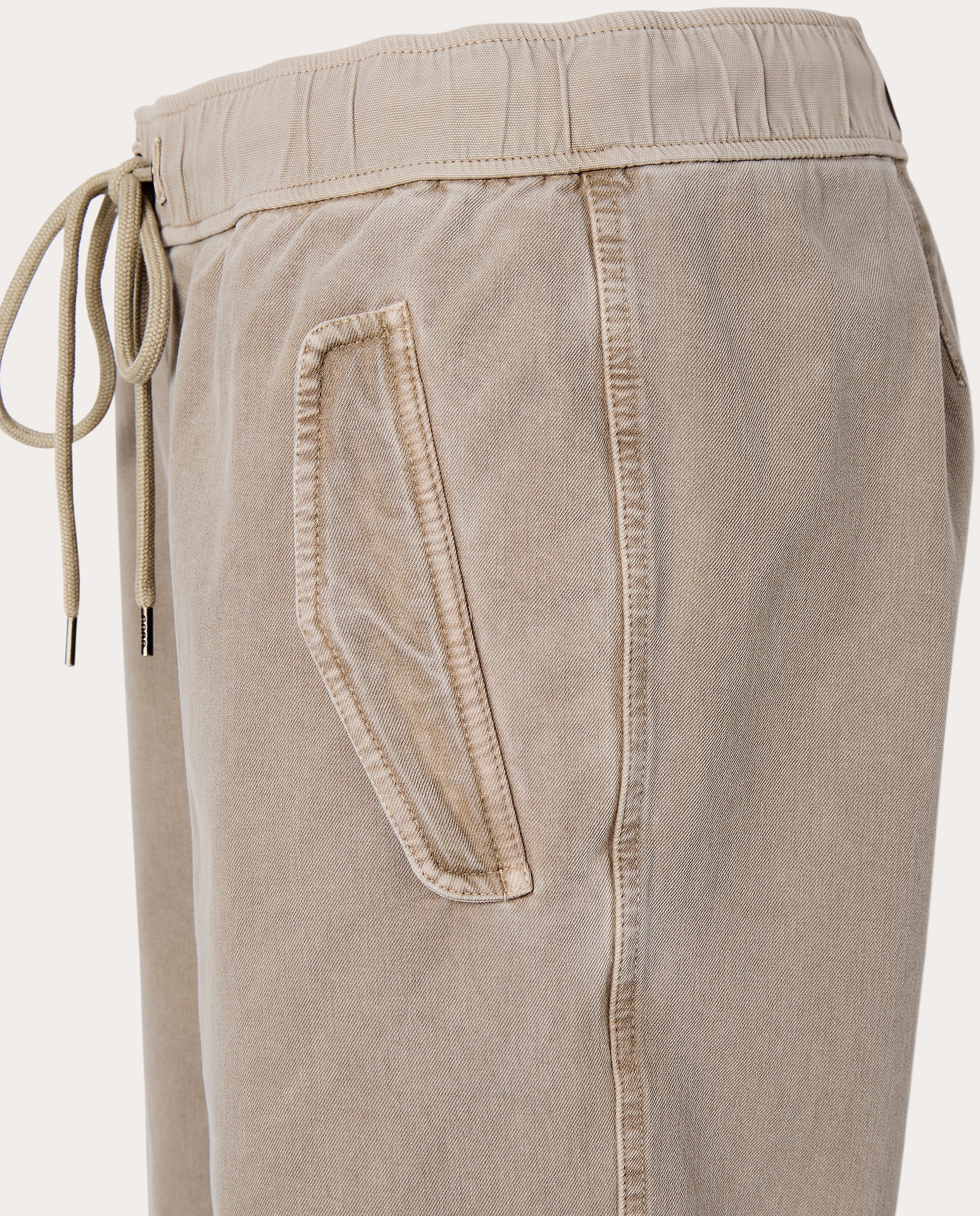 Imagen 3 de Pantalón recto de algodón - Gris claro Gris claro