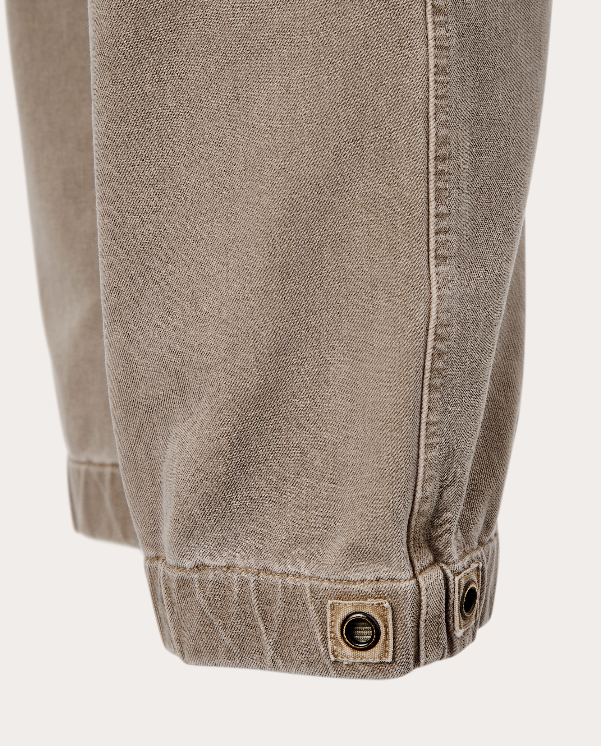 Imagen 5 de Pantalón recto de algodón - Gris claro Gris claro