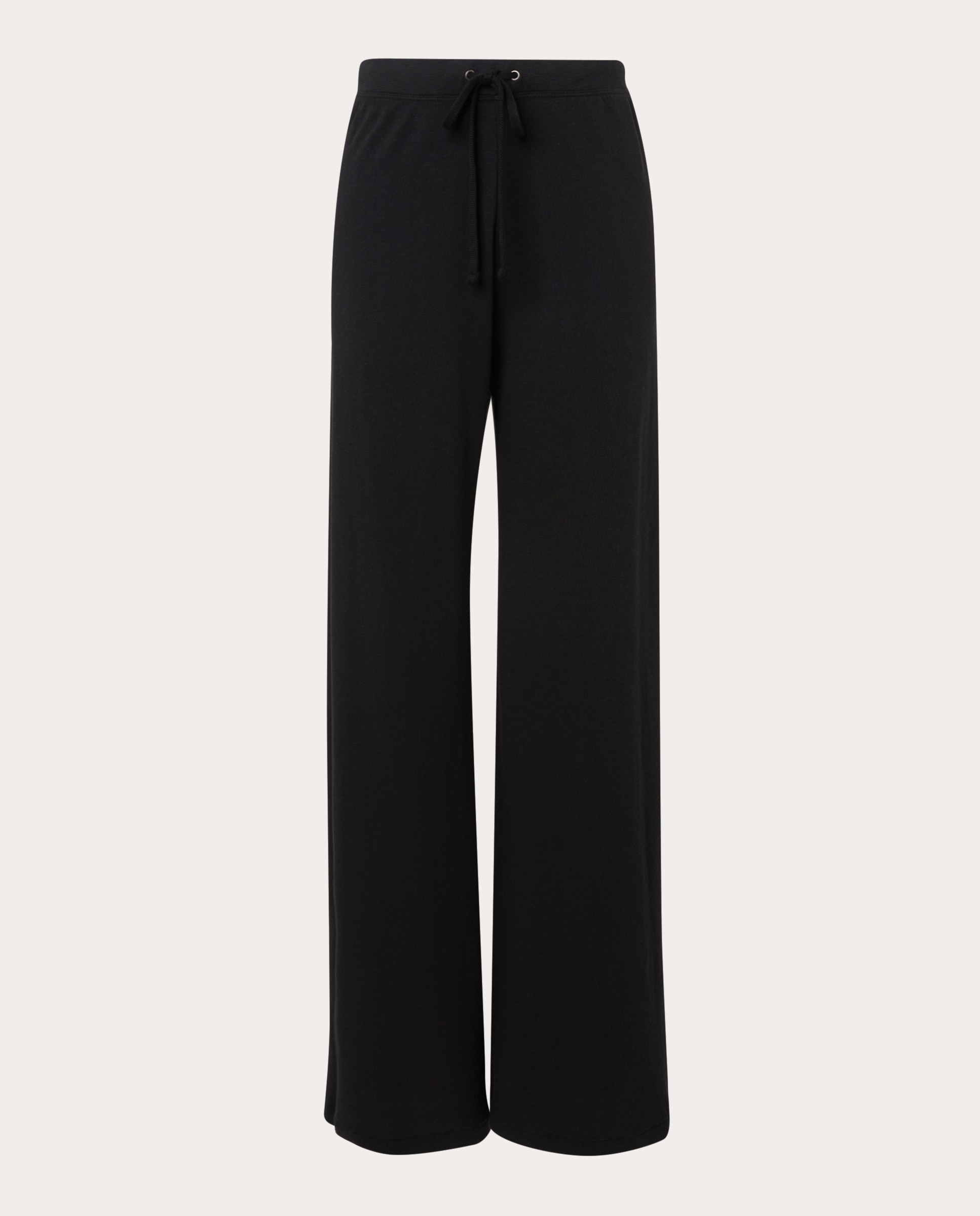 Imagen 0 de Pantalón recto de algodón Negro